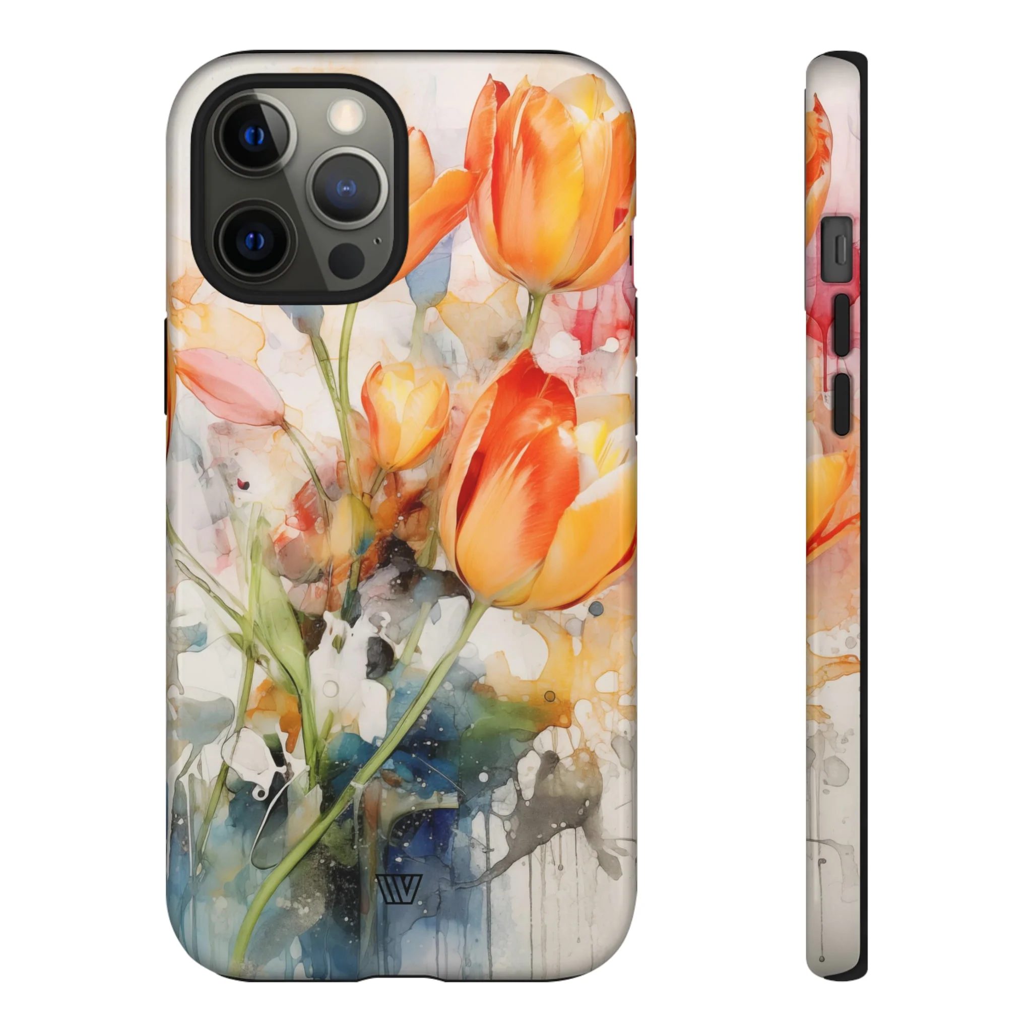 WATERCOLOR TULIPS | Tough Phone Case - Image 15