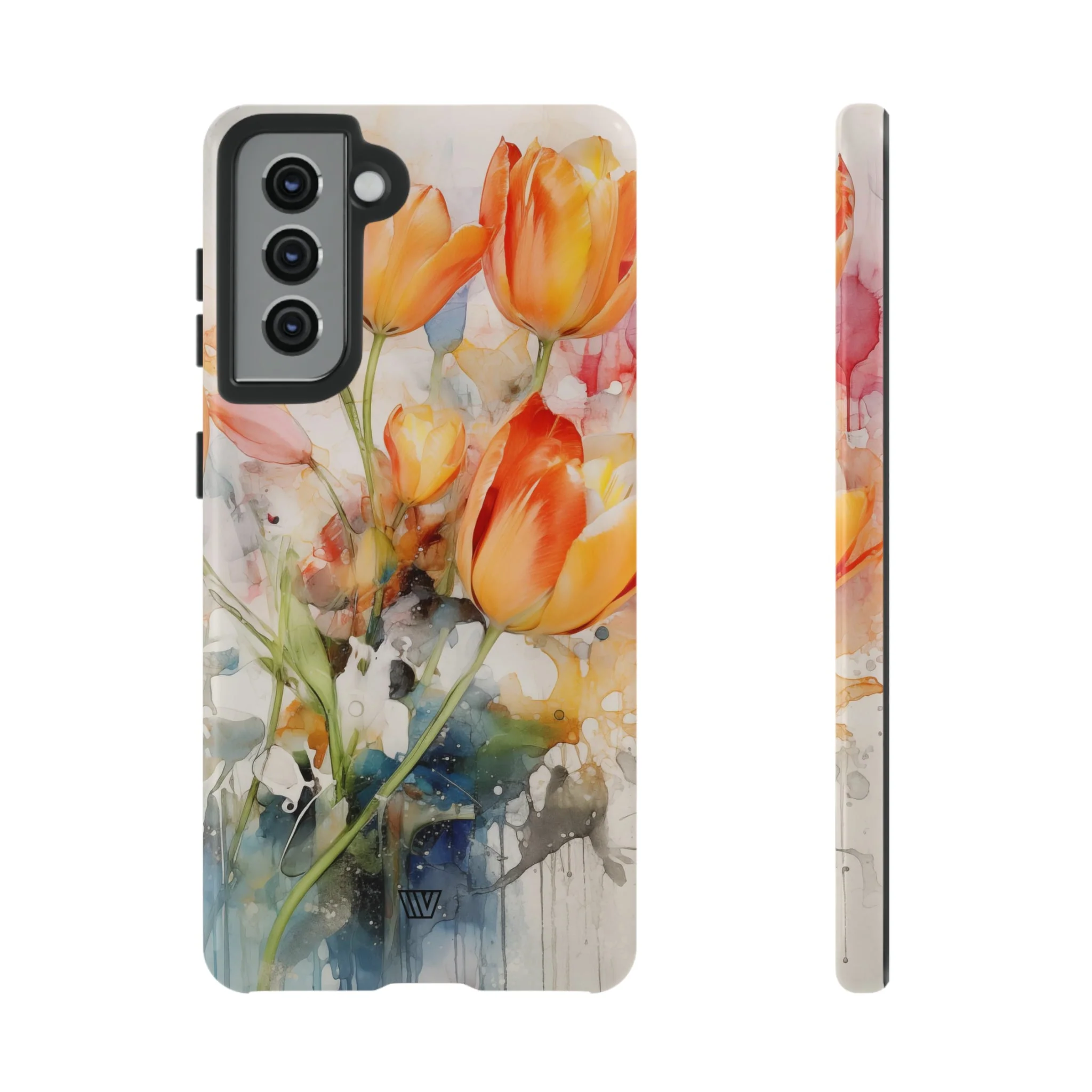 WATERCOLOR TULIPS | Tough Phone Case - Image 25
