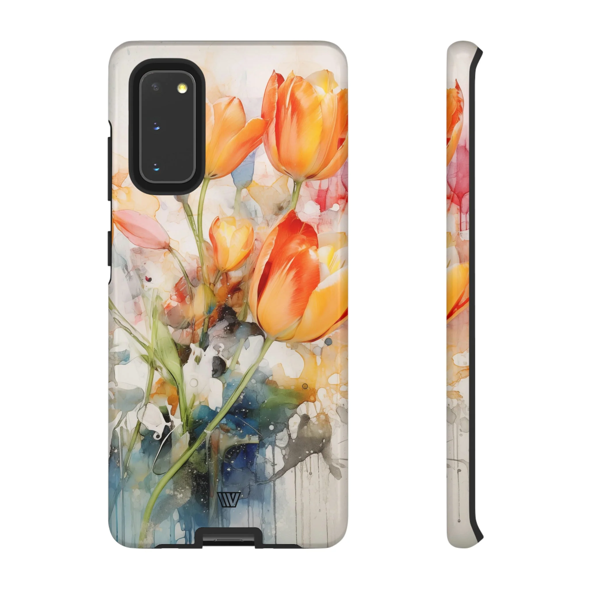 WATERCOLOR TULIPS | Tough Phone Case - Image 3
