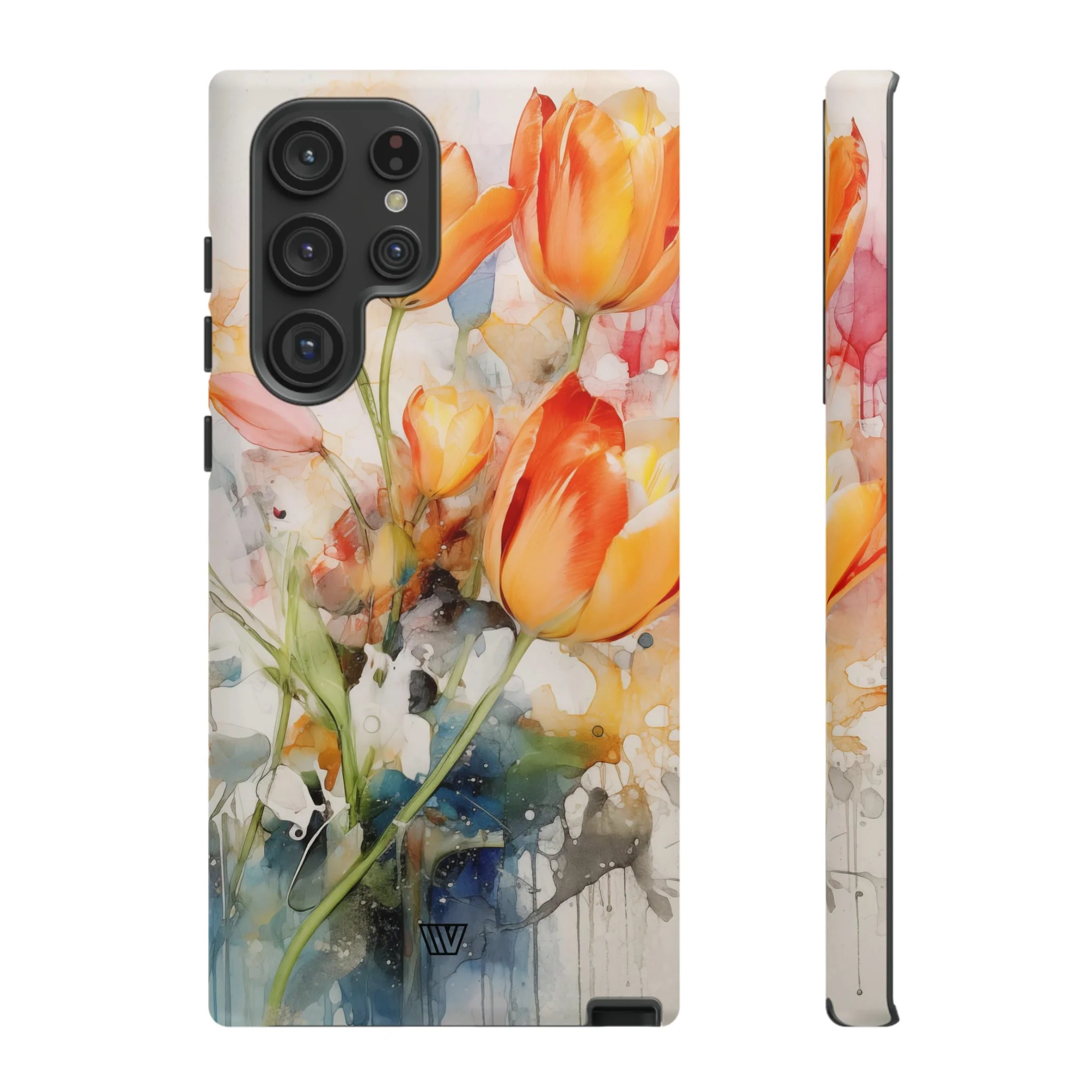 WATERCOLOR TULIPS | Tough Phone Case - Image 40