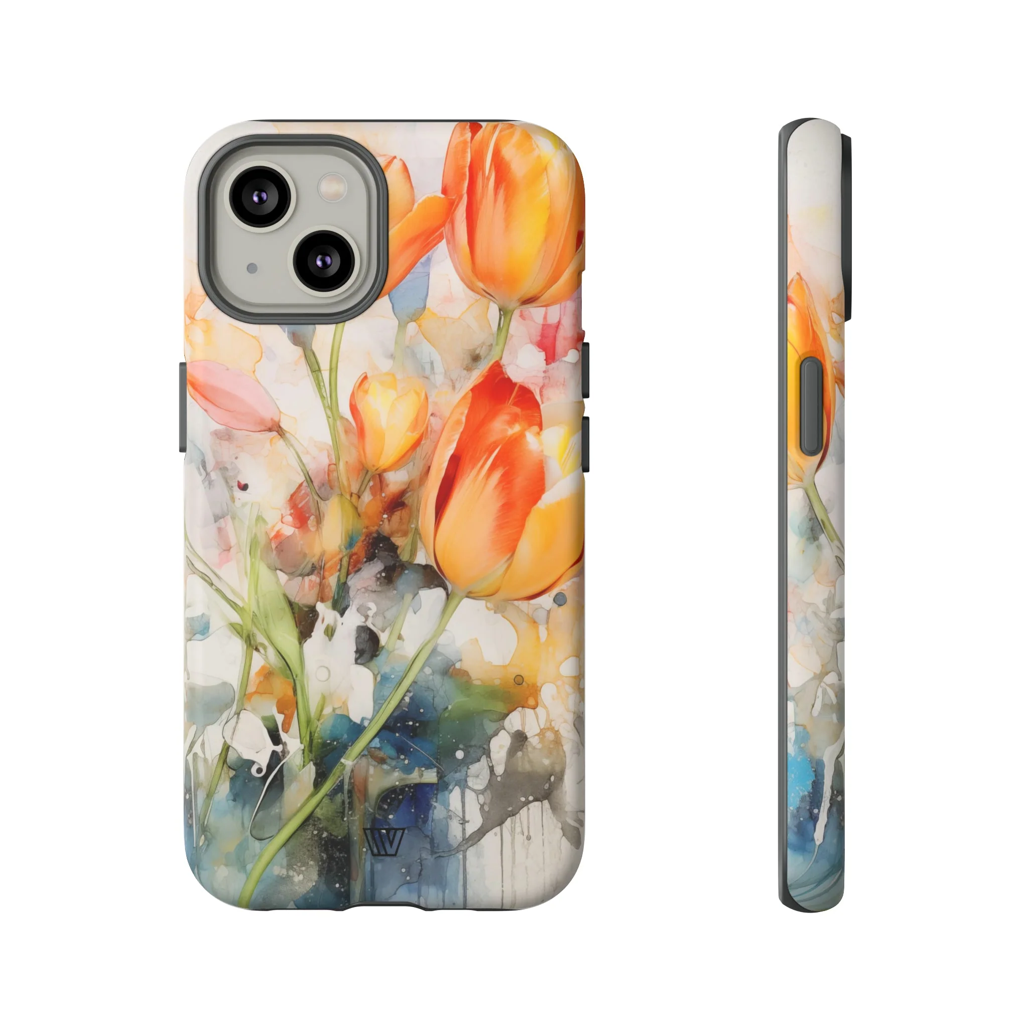 WATERCOLOR TULIPS | Tough Phone Case - Image 42