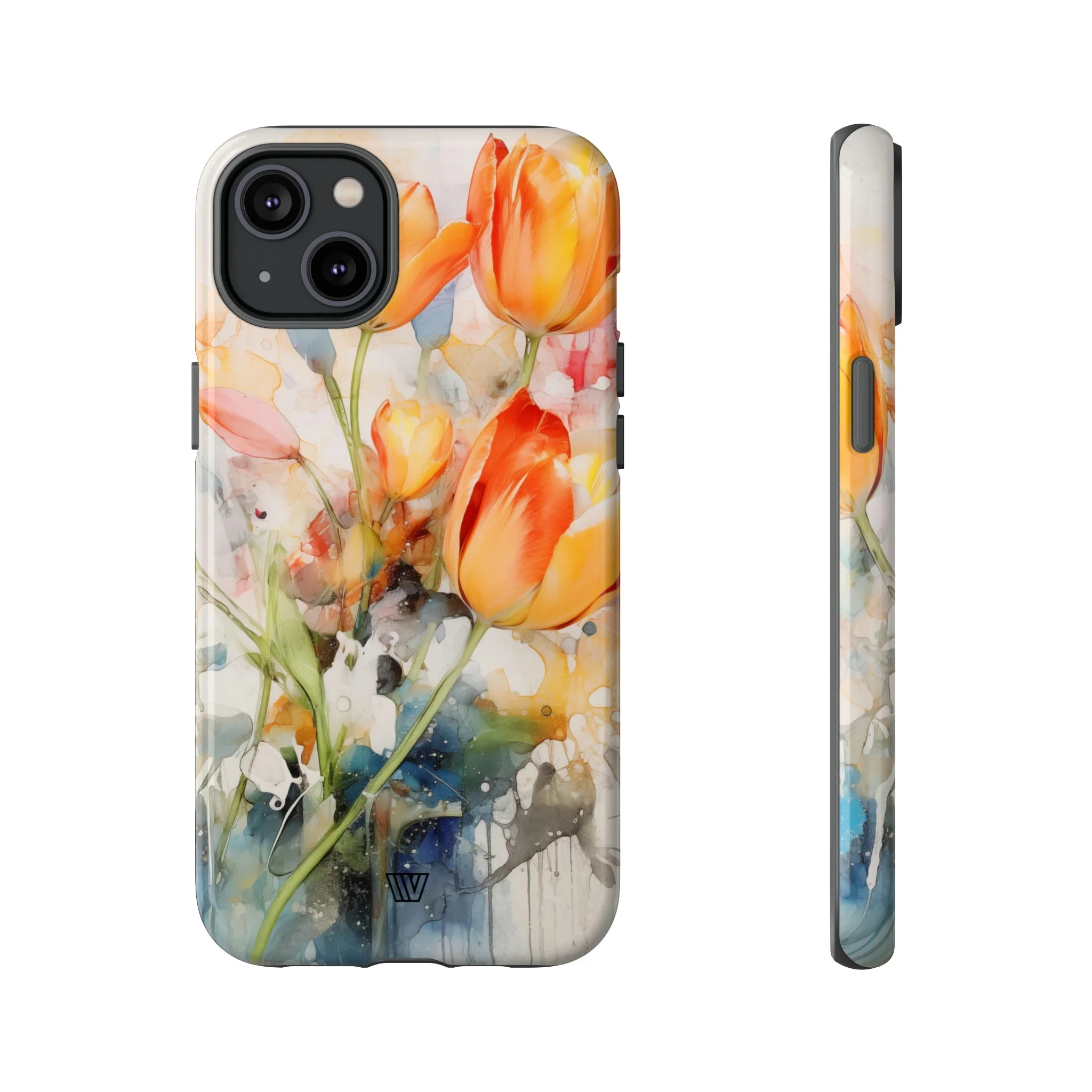 WATERCOLOR TULIPS | Tough Phone Case - Image 45