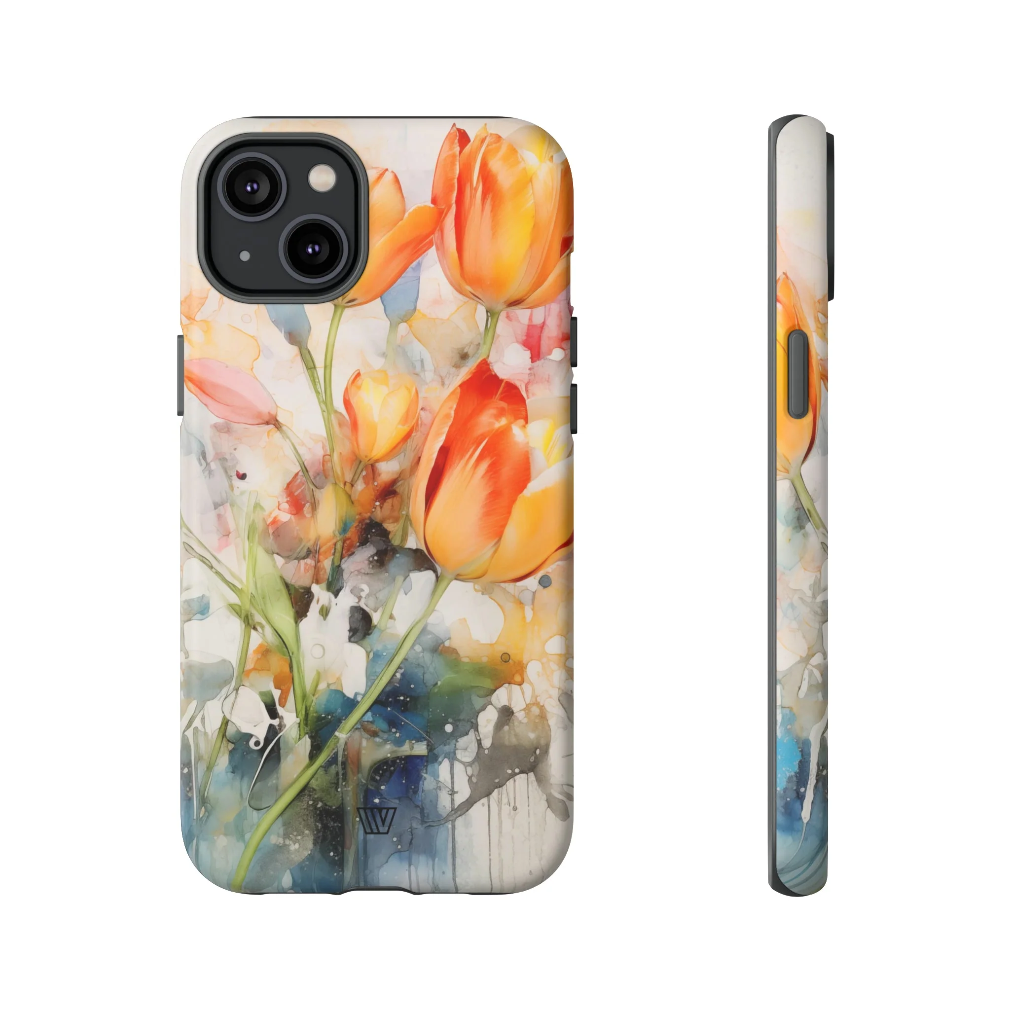 WATERCOLOR TULIPS | Tough Phone Case - Image 46