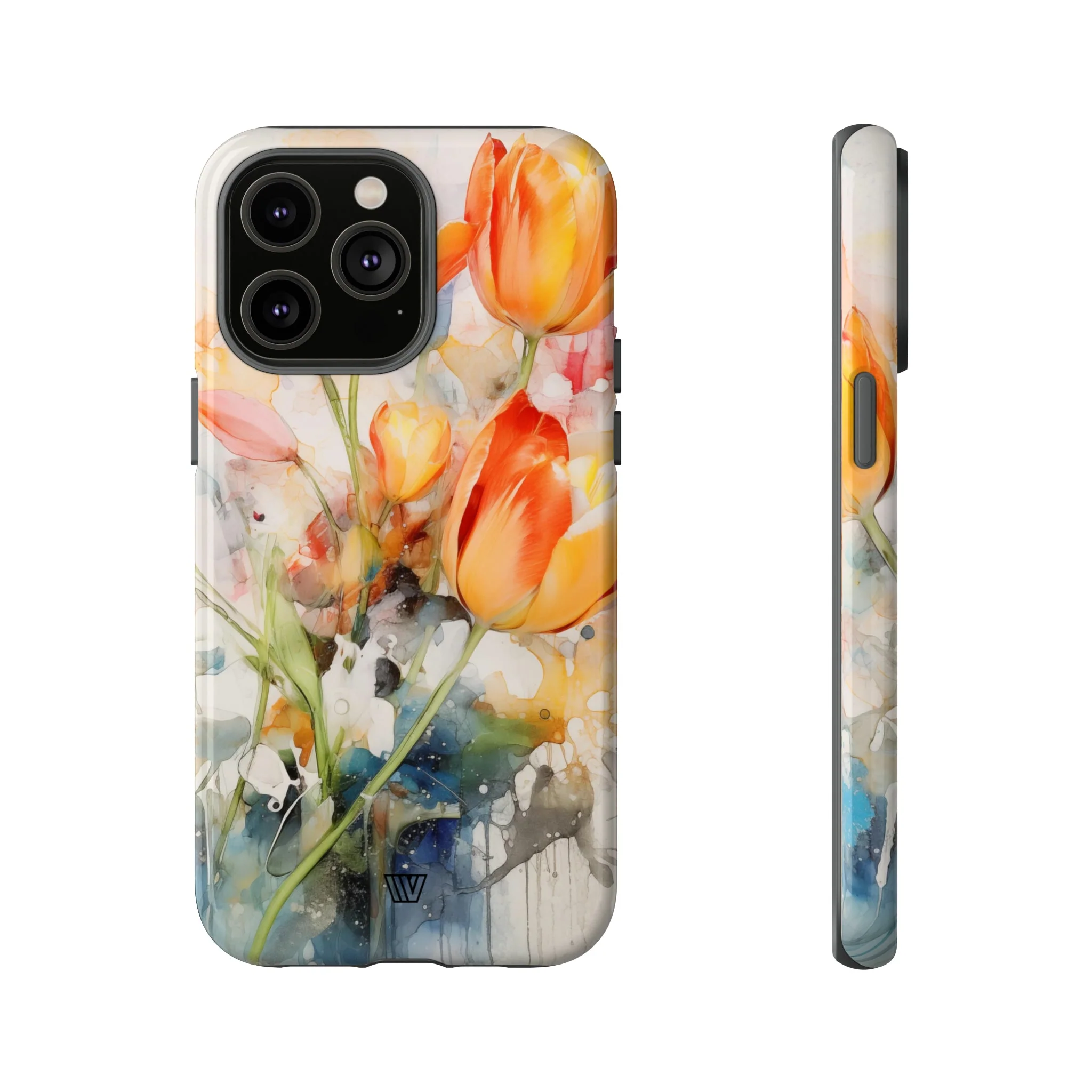 WATERCOLOR TULIPS | Tough Phone Case - Image 47
