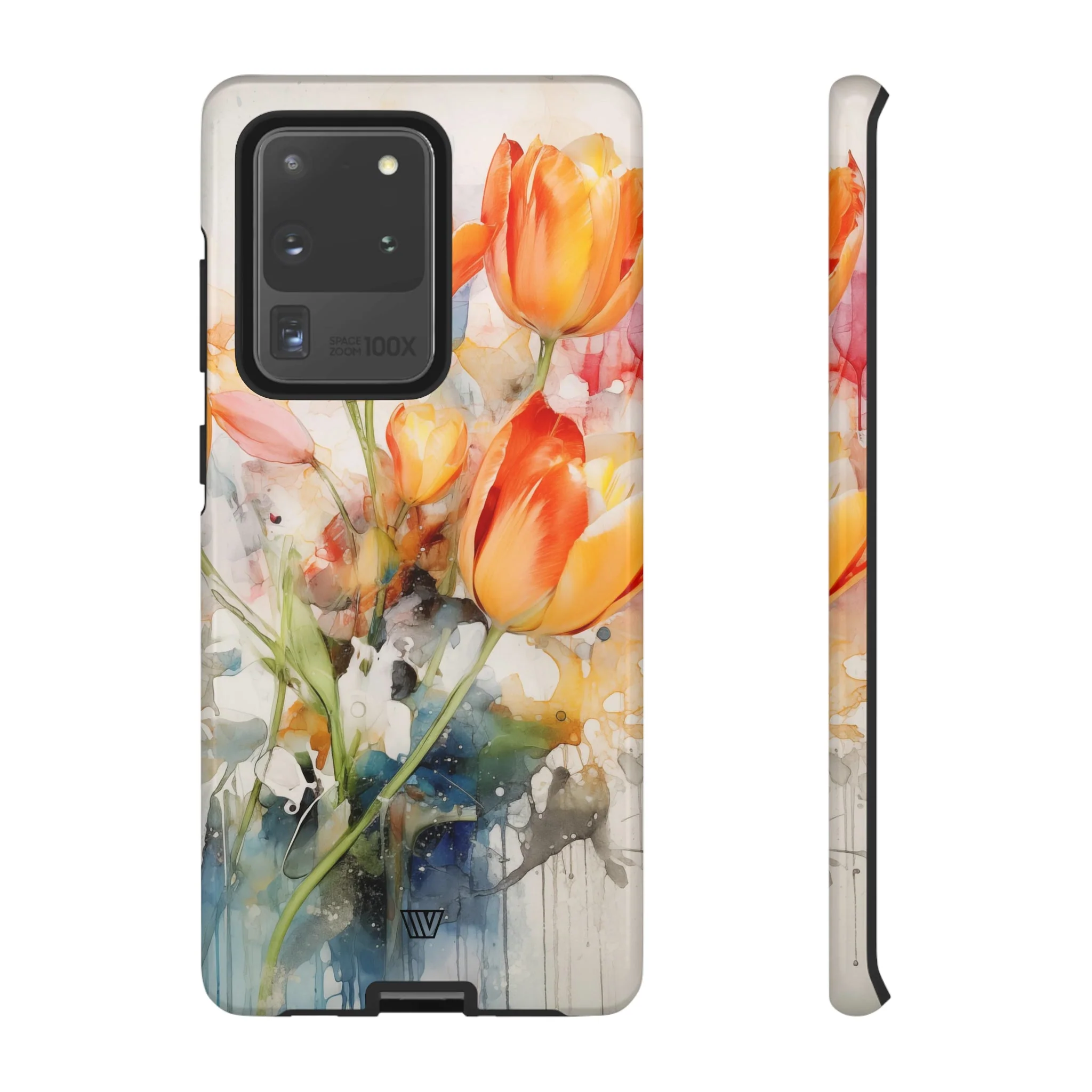 WATERCOLOR TULIPS | Tough Phone Case - Image 5