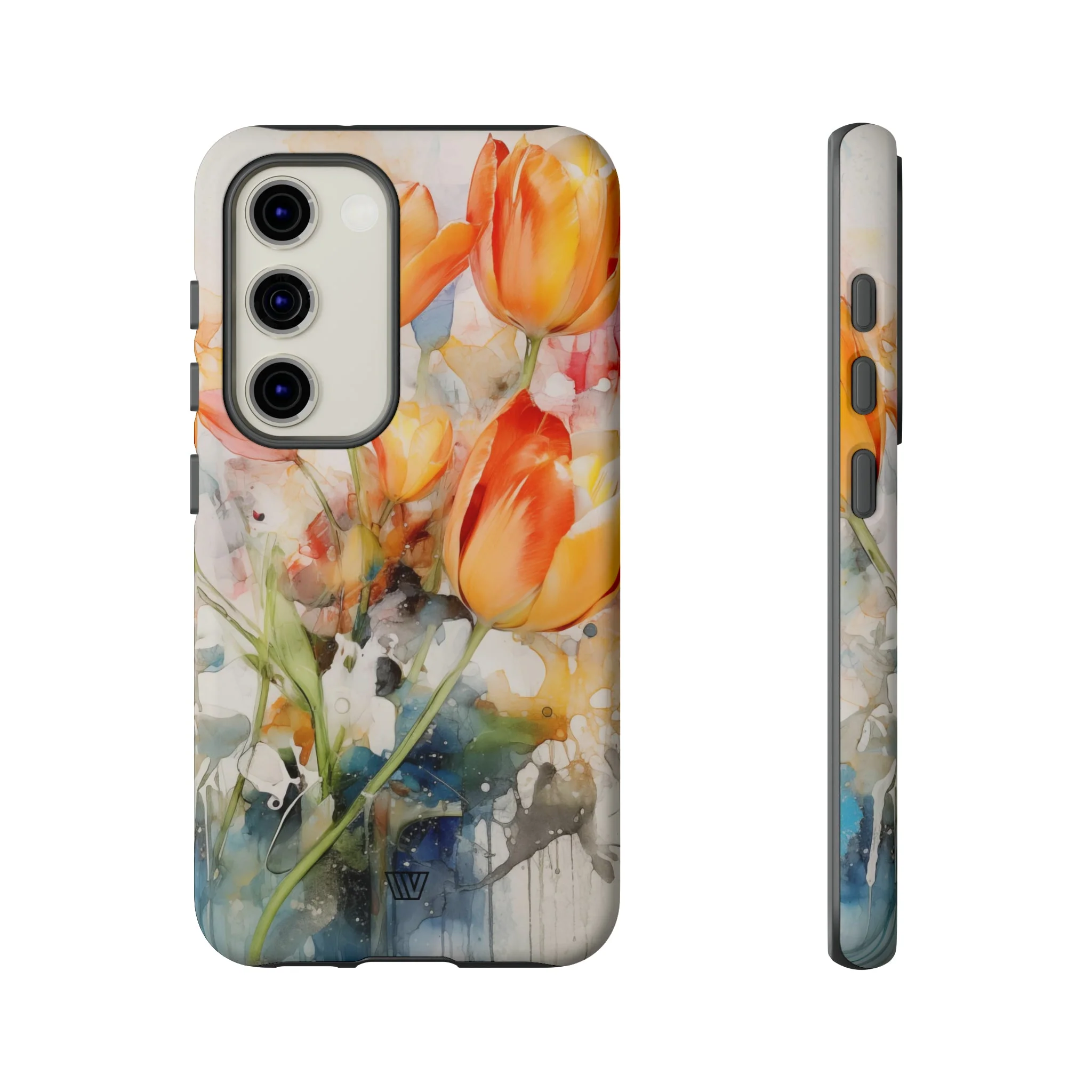 WATERCOLOR TULIPS | Tough Phone Case - Image 50