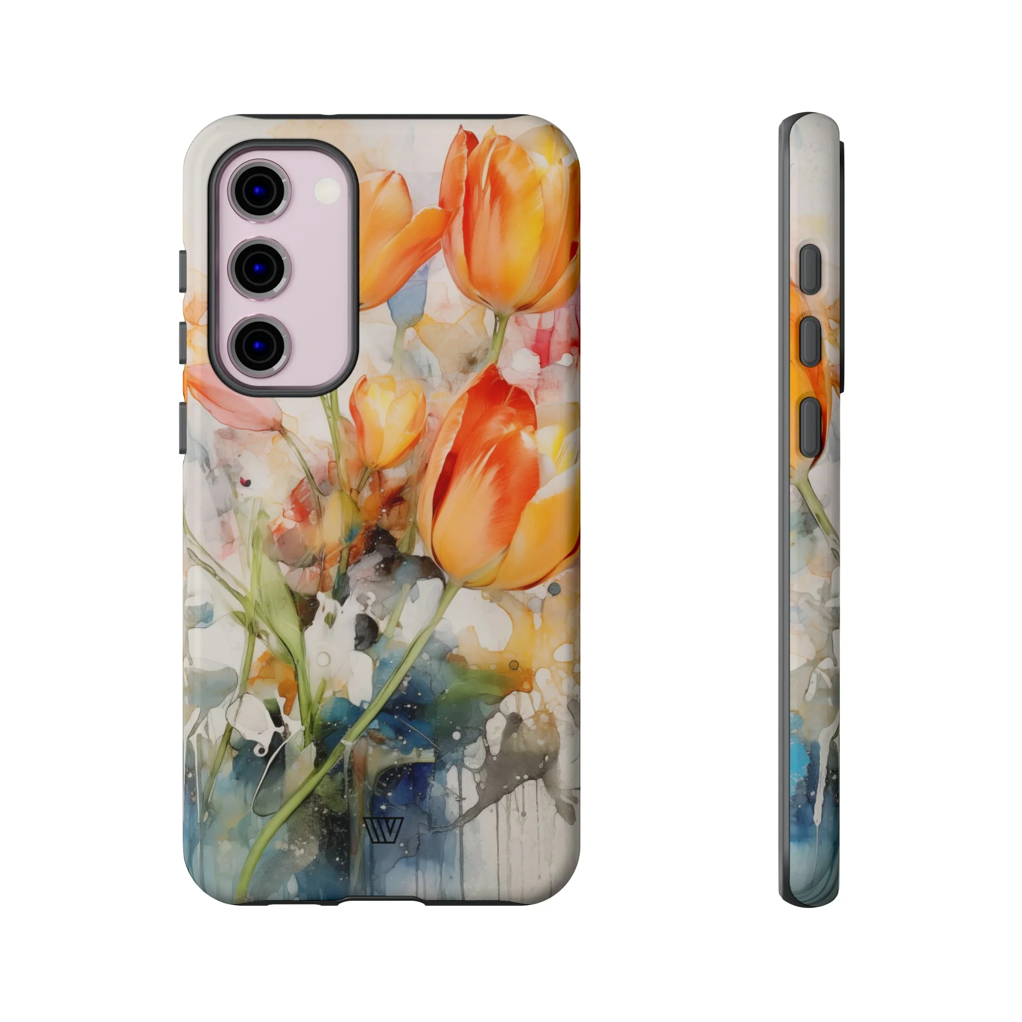 WATERCOLOR TULIPS | Tough Phone Case - Image 51