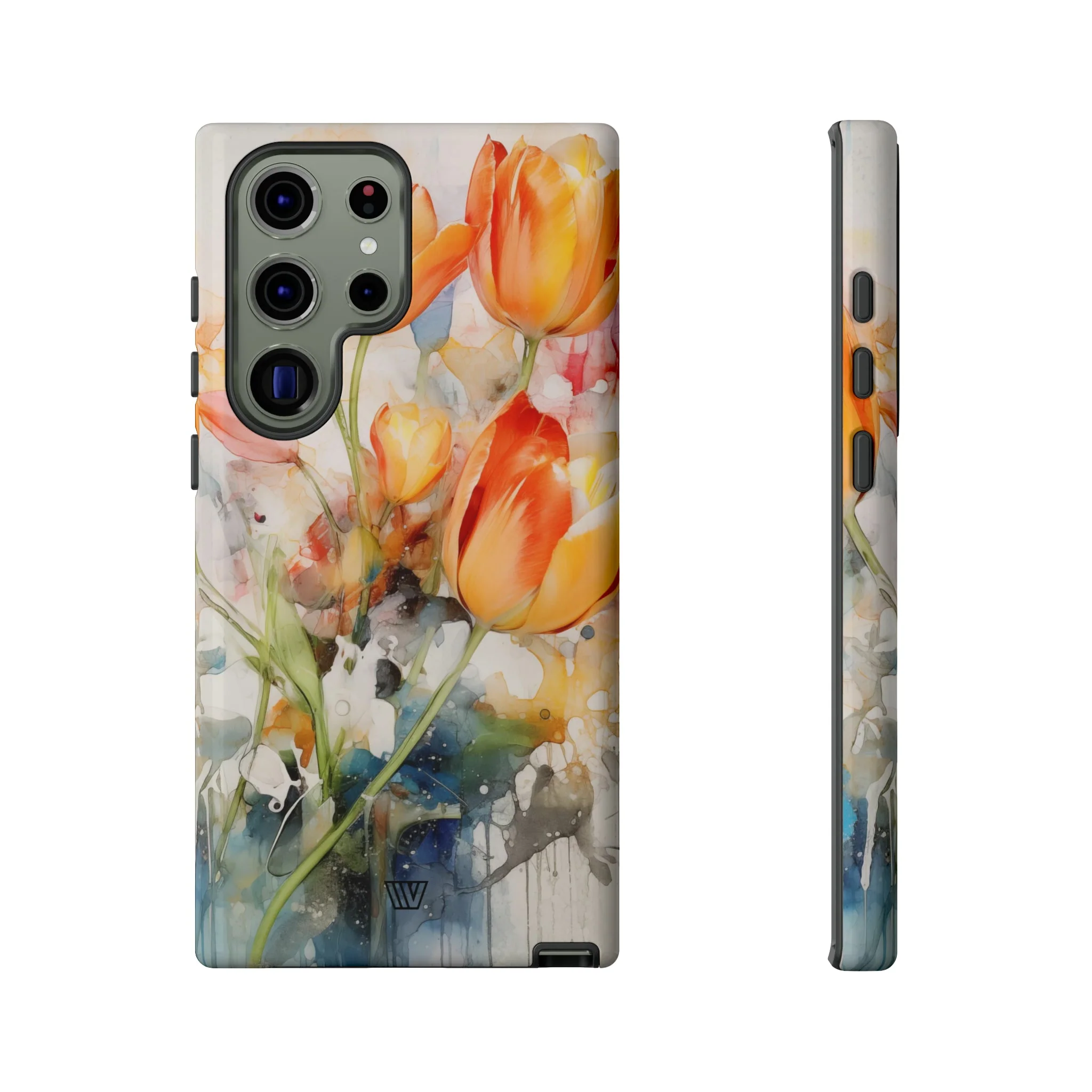 WATERCOLOR TULIPS | Tough Phone Case - Image 53