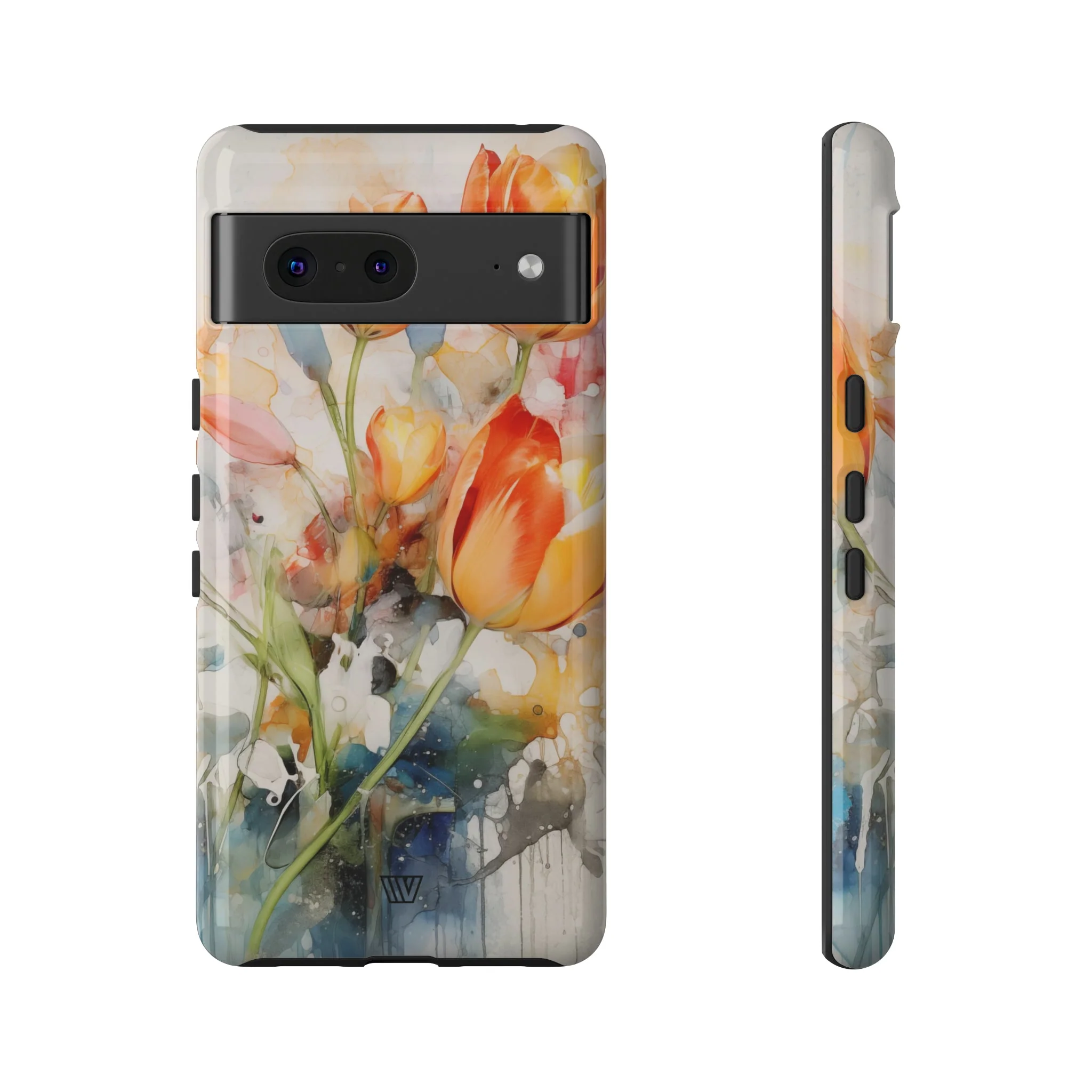 WATERCOLOR TULIPS | Tough Phone Case - Image 55
