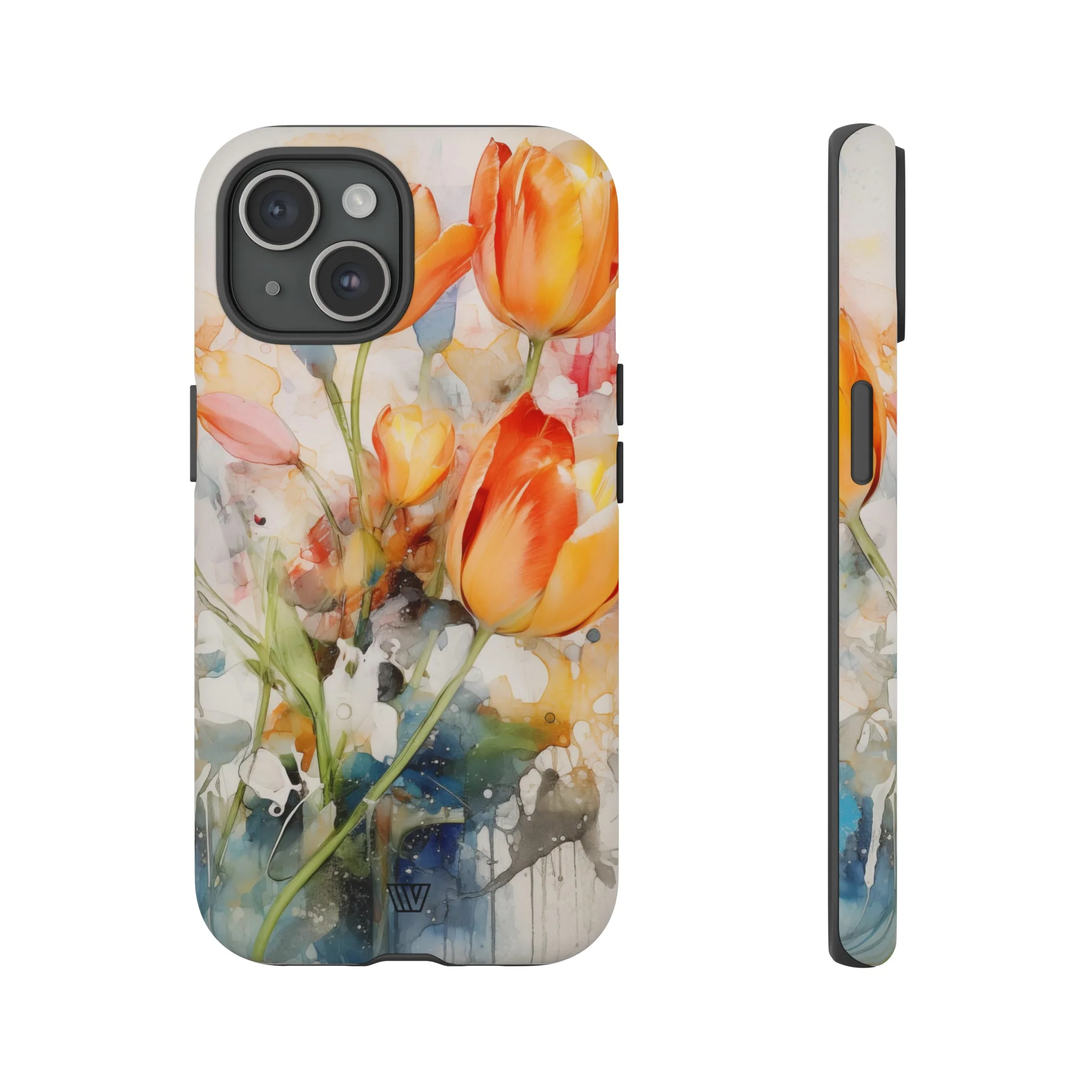 WATERCOLOR TULIPS | Tough Phone Case - Image 57