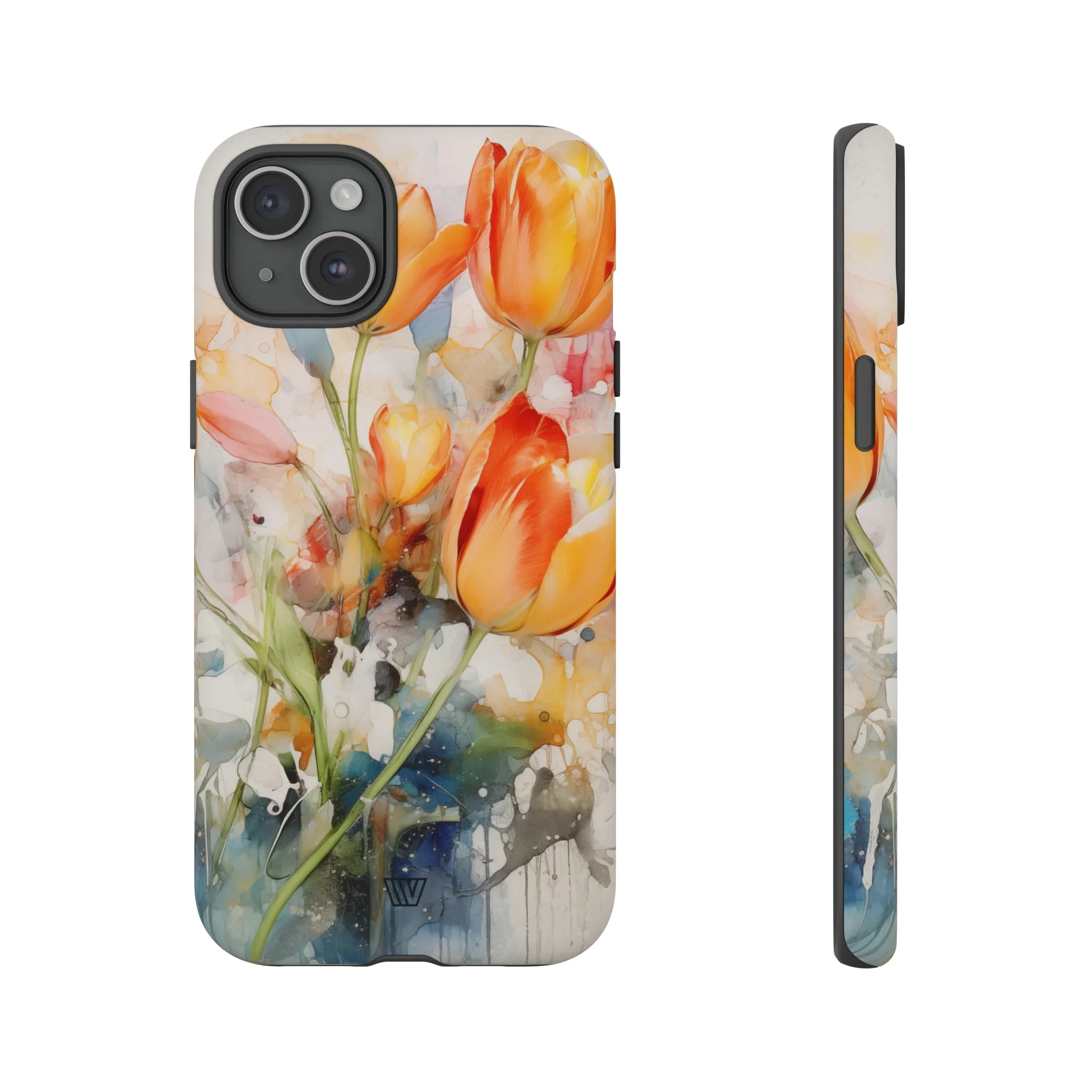 WATERCOLOR TULIPS | Tough Phone Case - Image 59