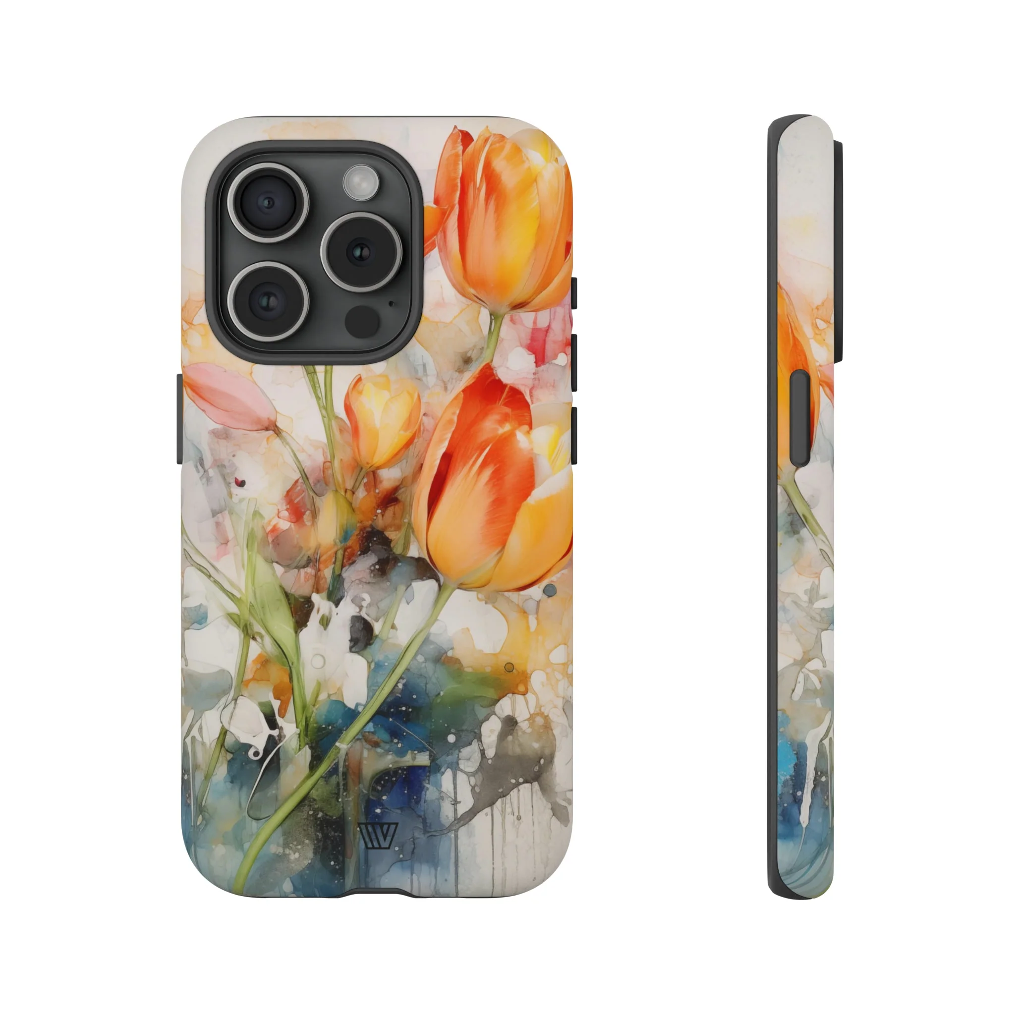 WATERCOLOR TULIPS | Tough Phone Case - Image 61