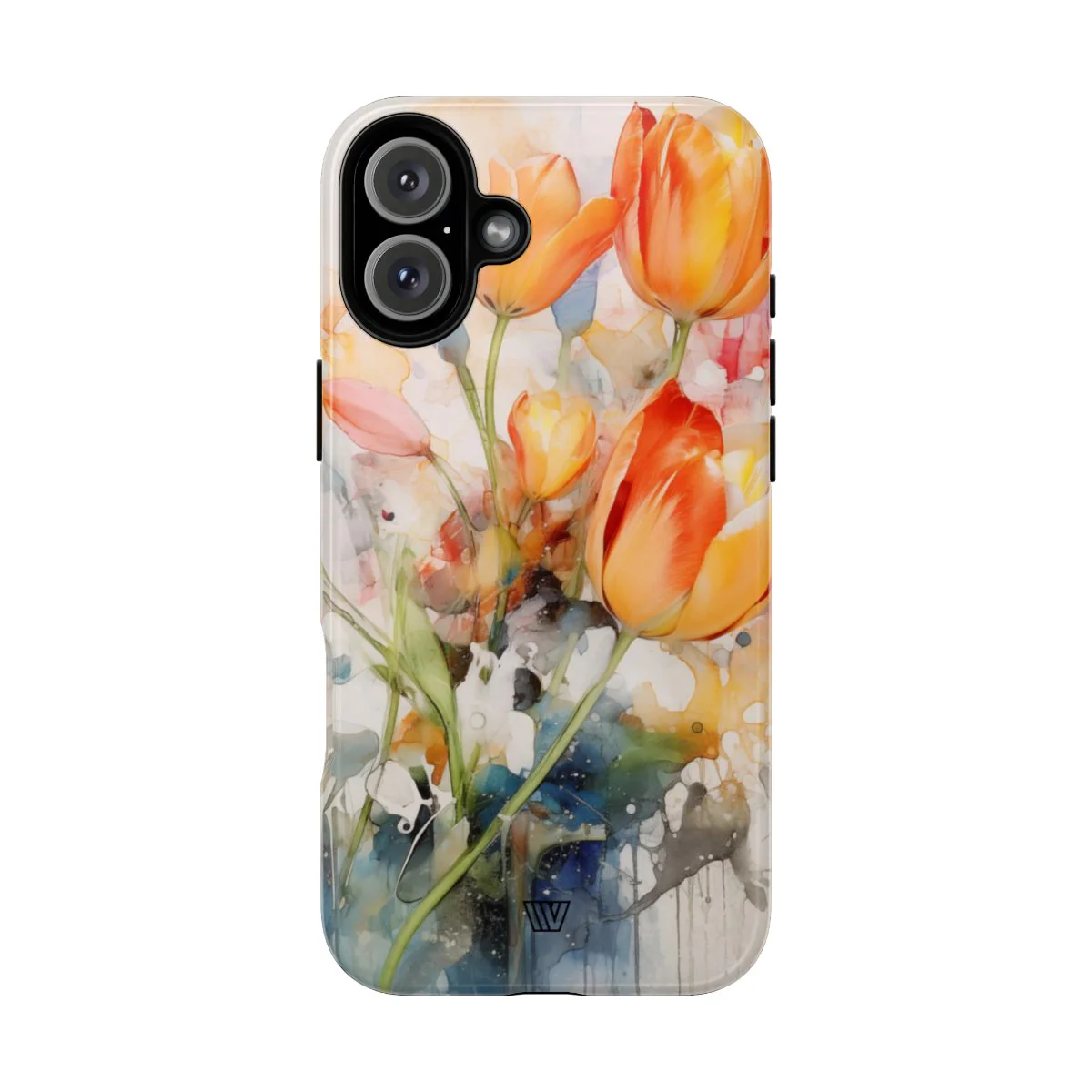 WATERCOLOR TULIPS | Tough Phone Case - Image 70