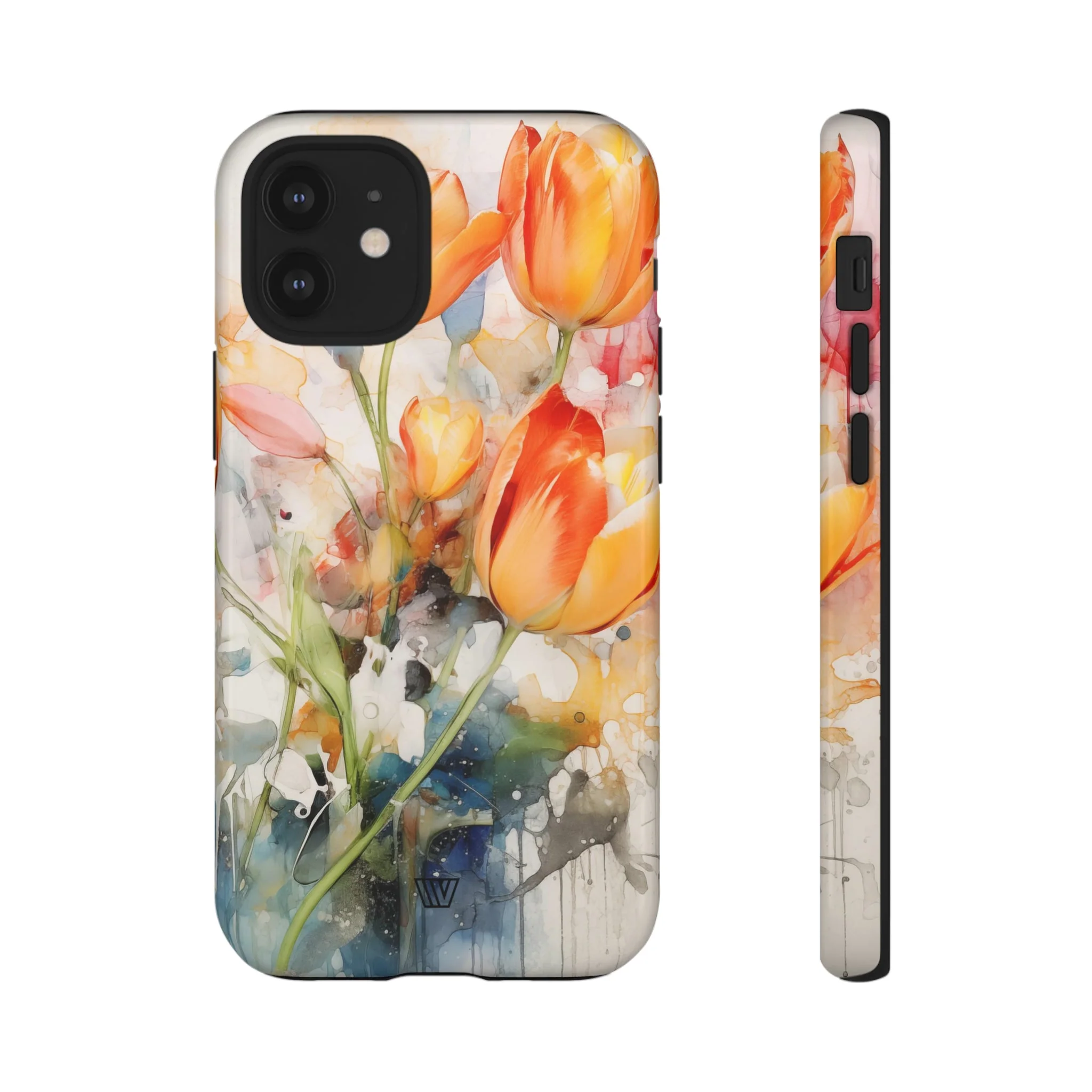 WATERCOLOR TULIPS | Tough Phone Case - Image 9