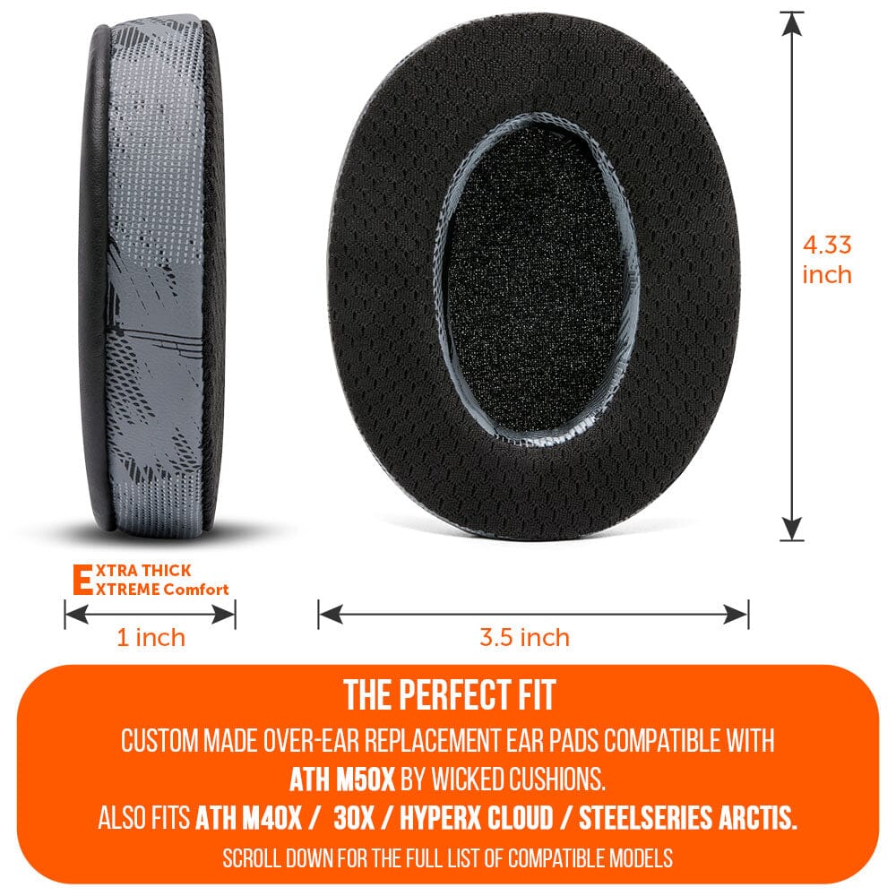 WC FreeZe - Hybrid Cooling Gel Infused Ear Pads for ATH M50X - Image 35