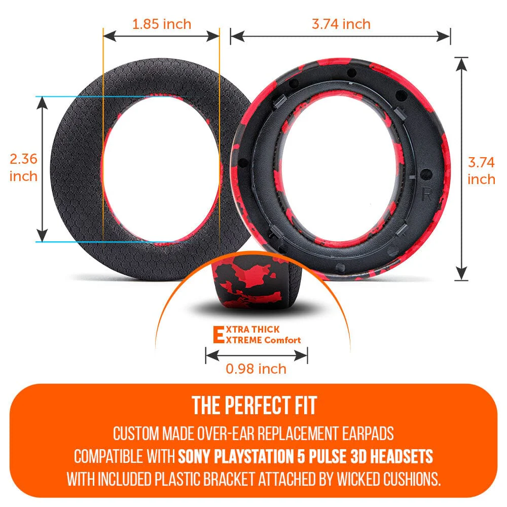 WC FreeZe Pulse 3D - Cooling Gel Earpads For PS5 Pulse 3D Headset - Image 10
