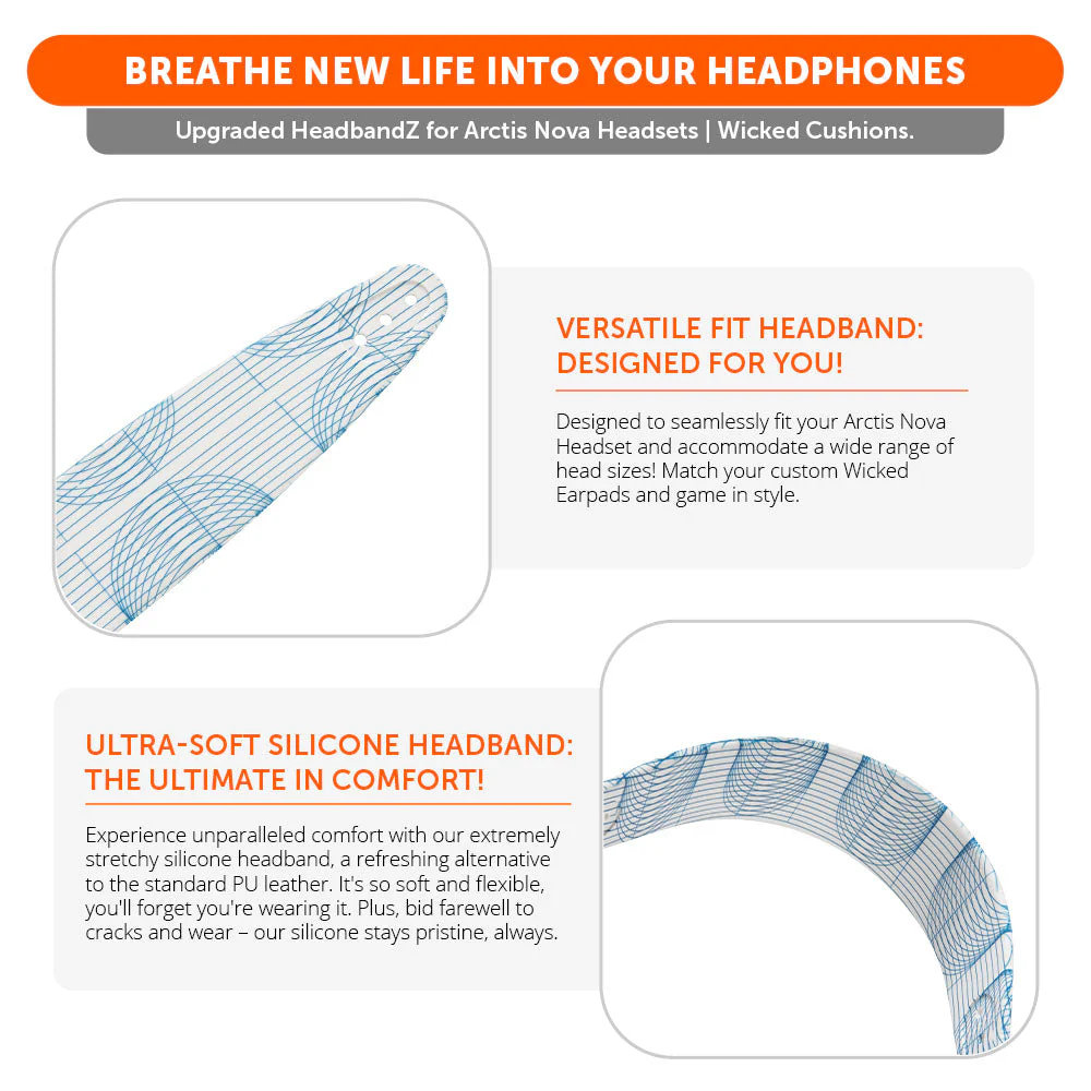 WC Silicone HeadbandZ for Arctis Nova Headsets - Image 126
