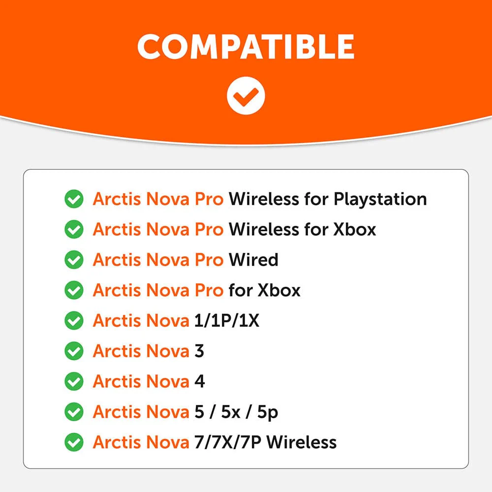 WC Silicone HeadbandZ for Arctis Nova Headsets - Image 145