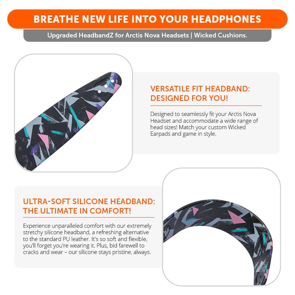 WC Silicone HeadbandZ for Arctis Nova Headsets - Image 28