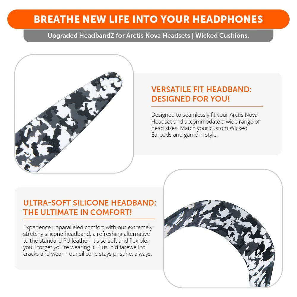 WC Silicone HeadbandZ for Arctis Nova Headsets - Image 42