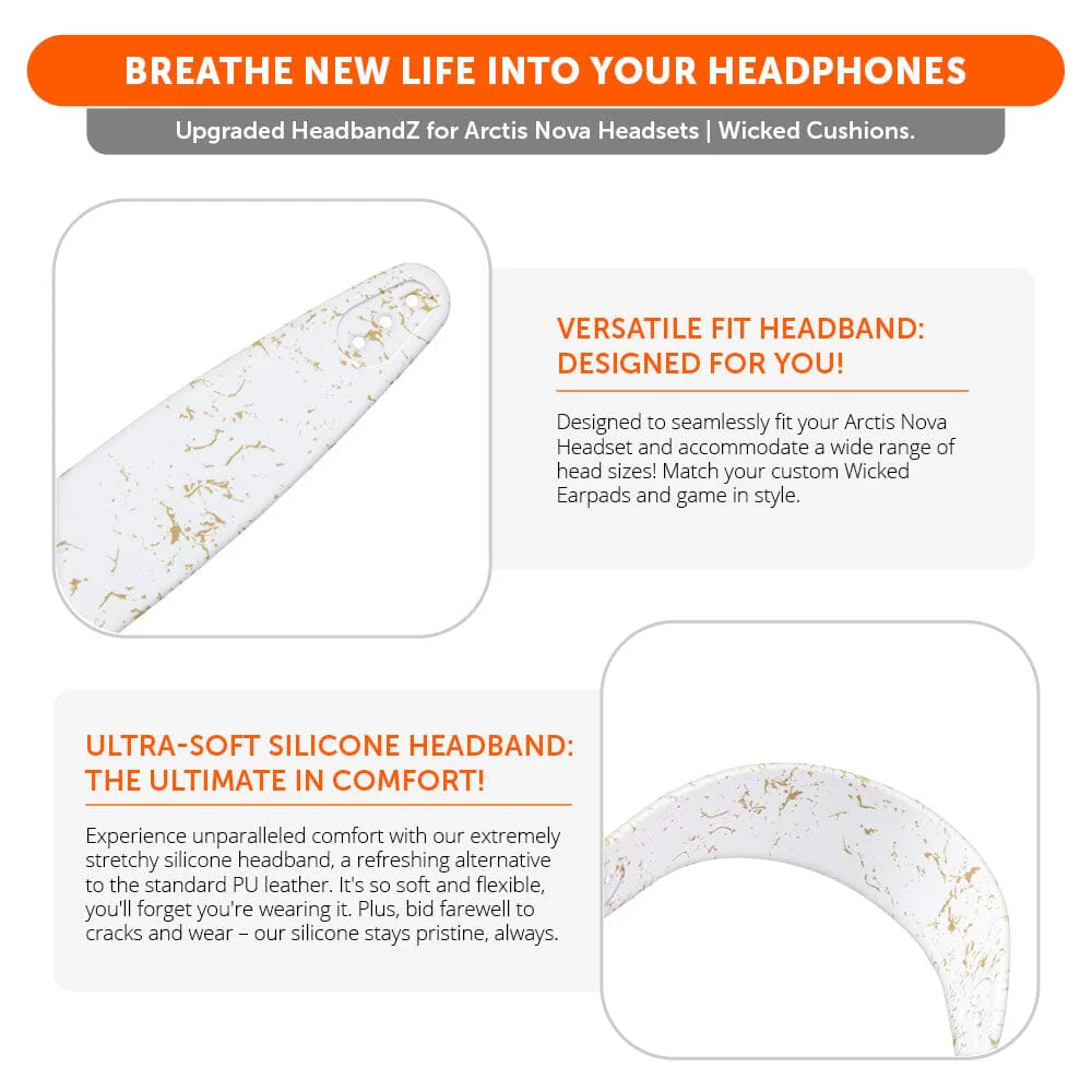 WC Silicone HeadbandZ for Arctis Nova Headsets - Image 49