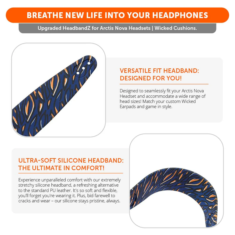 WC Silicone HeadbandZ for Arctis Nova Headsets - Image 56
