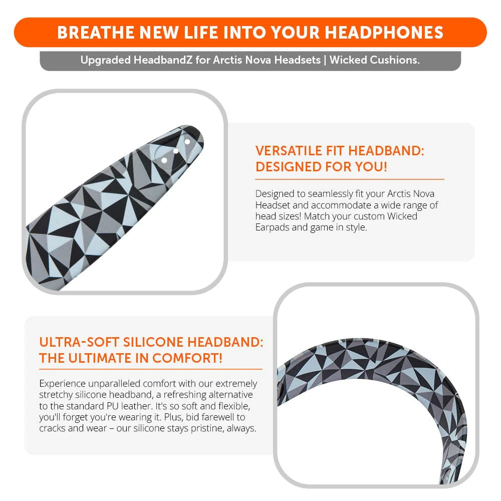 WC Silicone HeadbandZ for Arctis Nova Headsets - Image 84