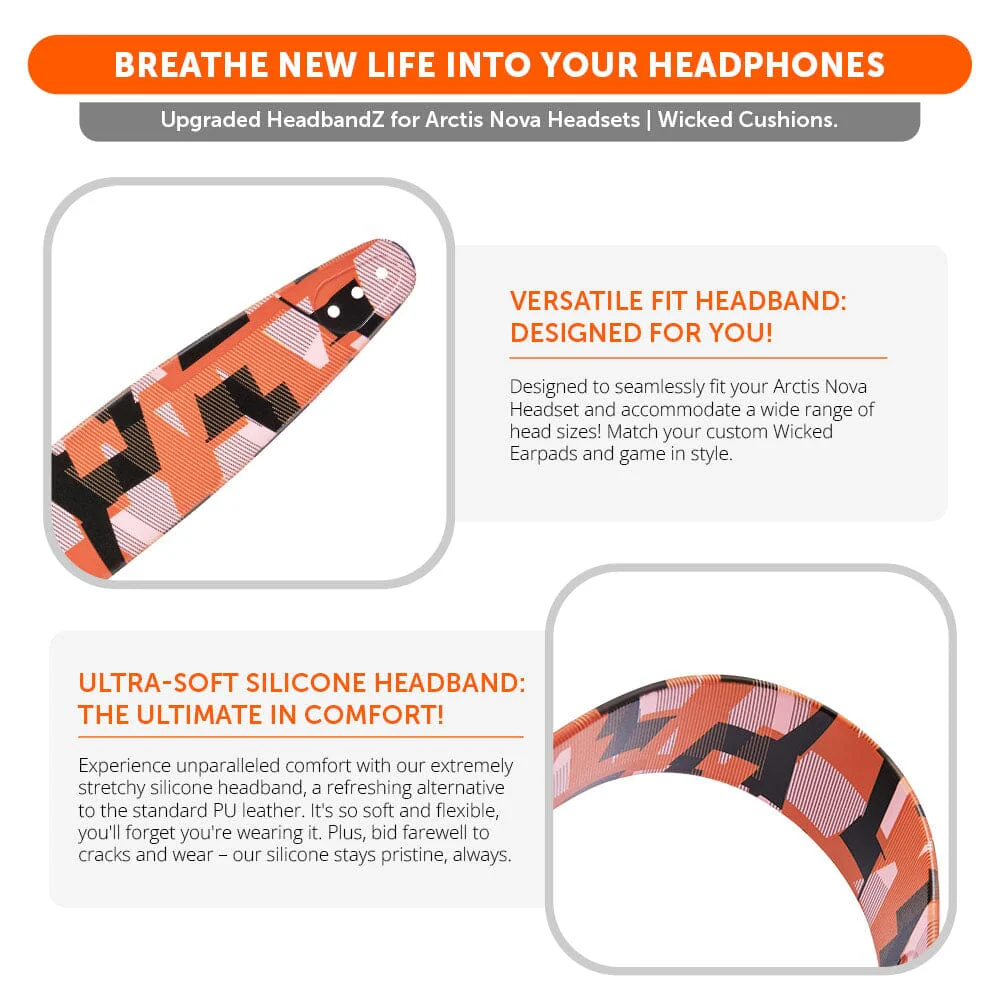 WC Silicone HeadbandZ for Arctis Nova Headsets - Image 98