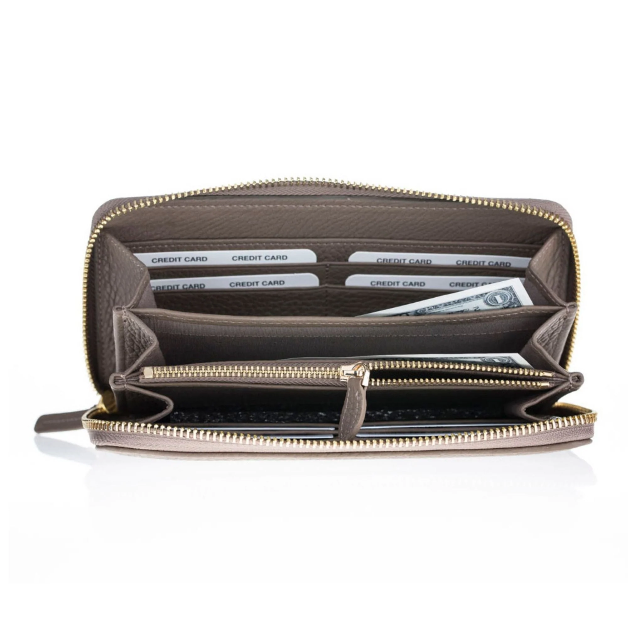 Westminster Handmade Full-Grain Leather Zippered Ladies Handbag - Image 11