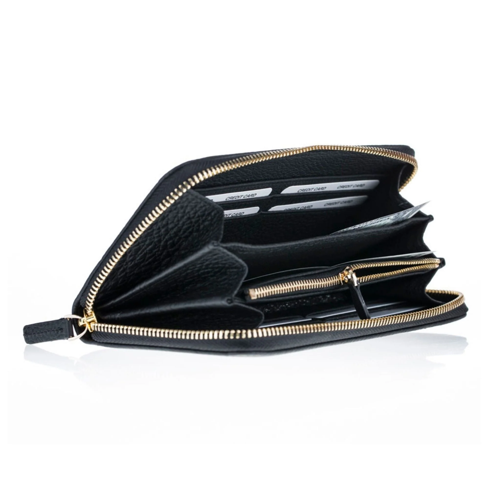 Westminster Handmade Full-Grain Leather Zippered Ladies Handbag - Image 3