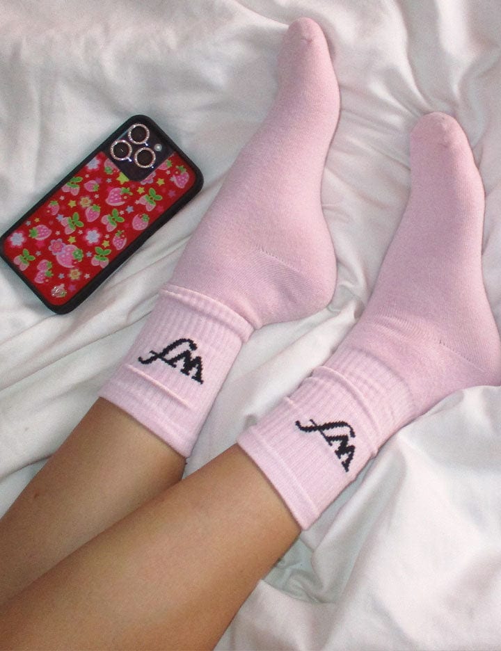 Wildflower Socks - Pink - Image 4