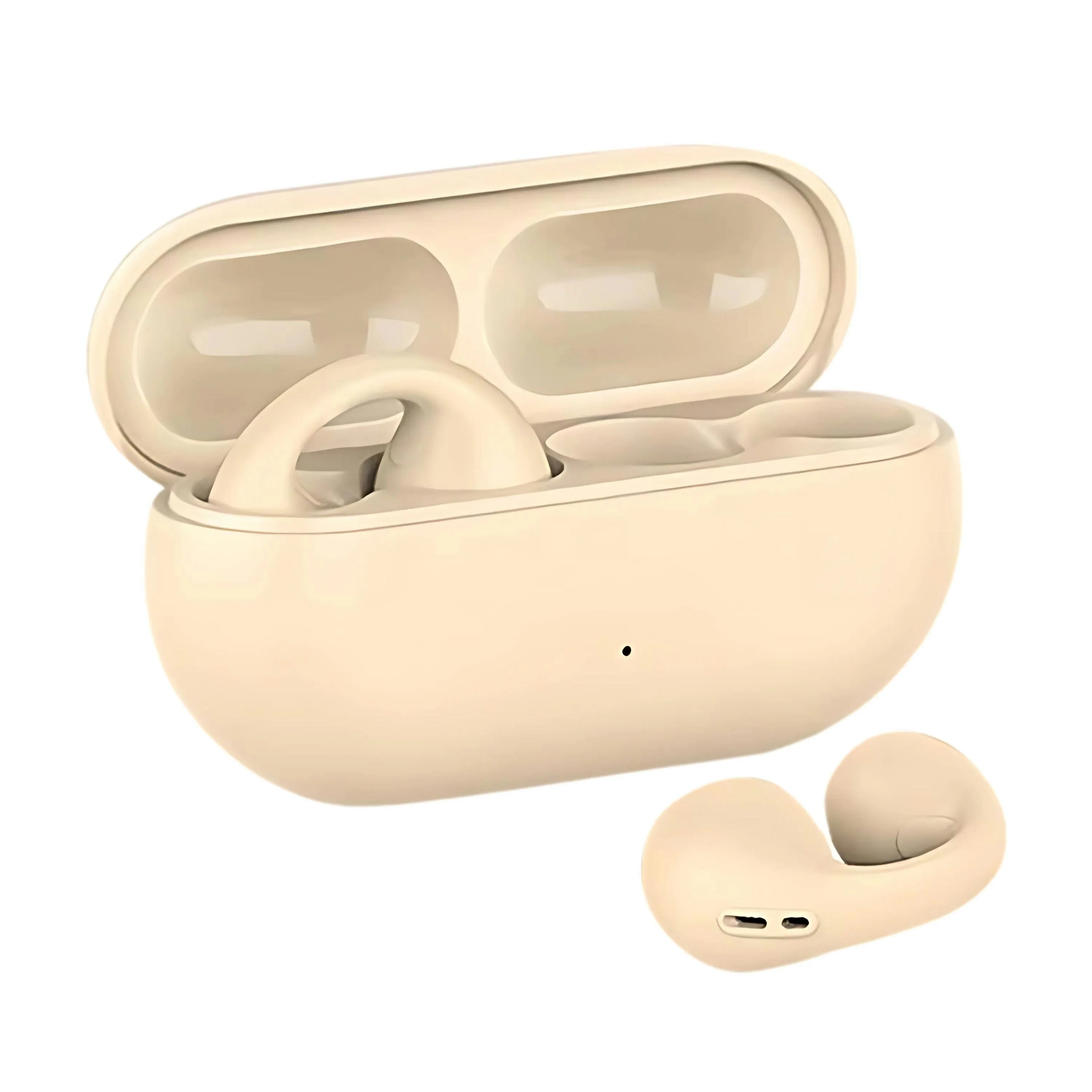 Wireless Bone Conduction Headphones – Waterproof Bluetooth Earphones with Ear Clip, Mini Open-Ear Design for Comfort and Clarity - Image 3