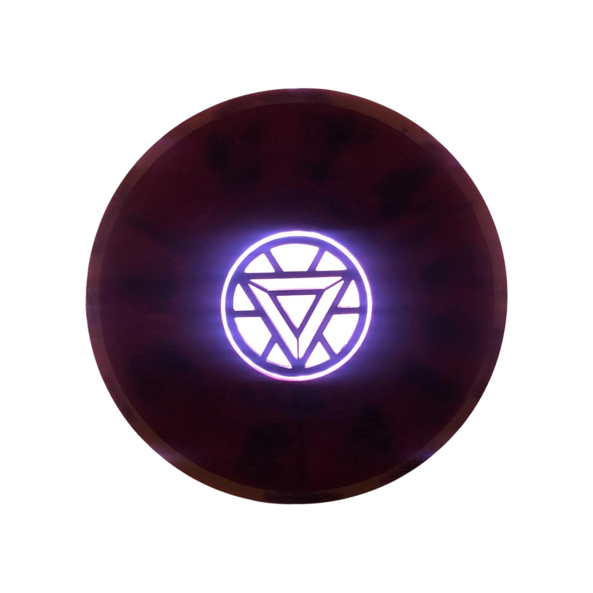 Wooden Ironman-Inspired Reactor Wall Decor with LED Backlighting - Image 2