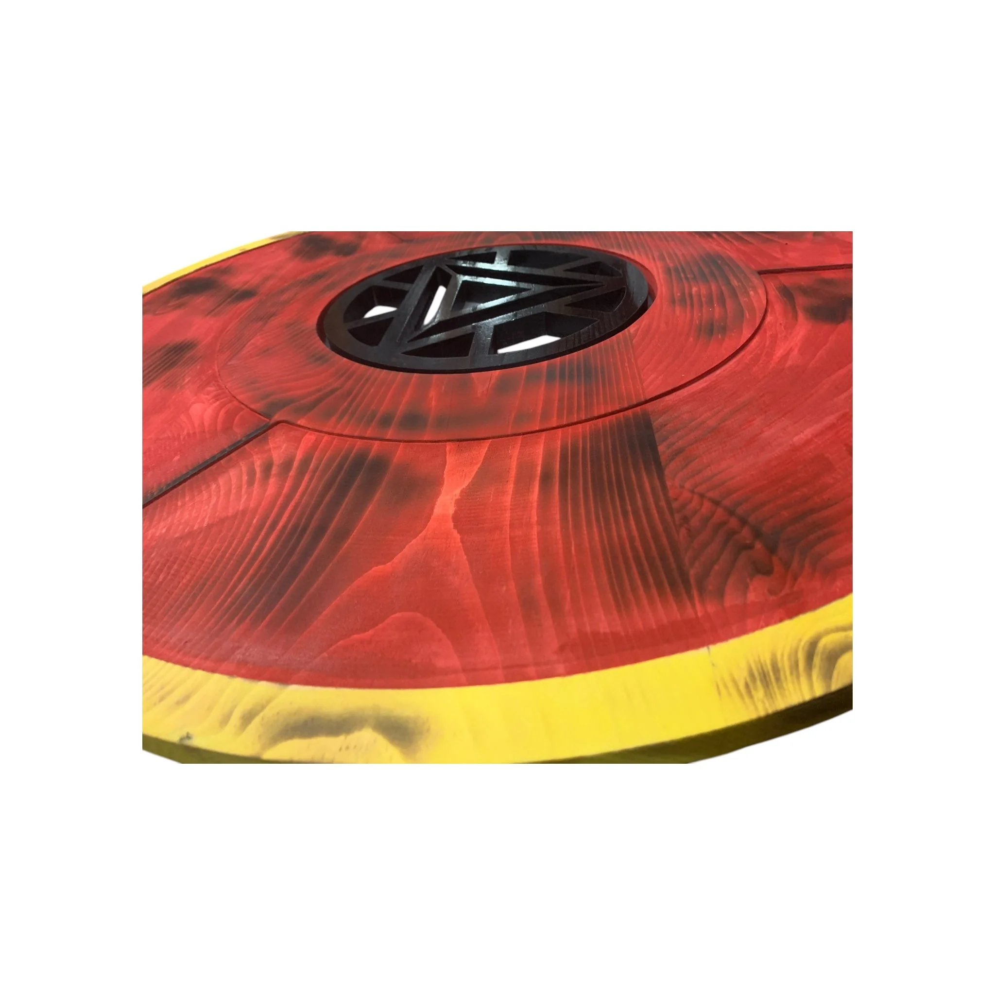 Wooden Ironman-Inspired Reactor Wall Decor with LED Backlighting - Image 6
