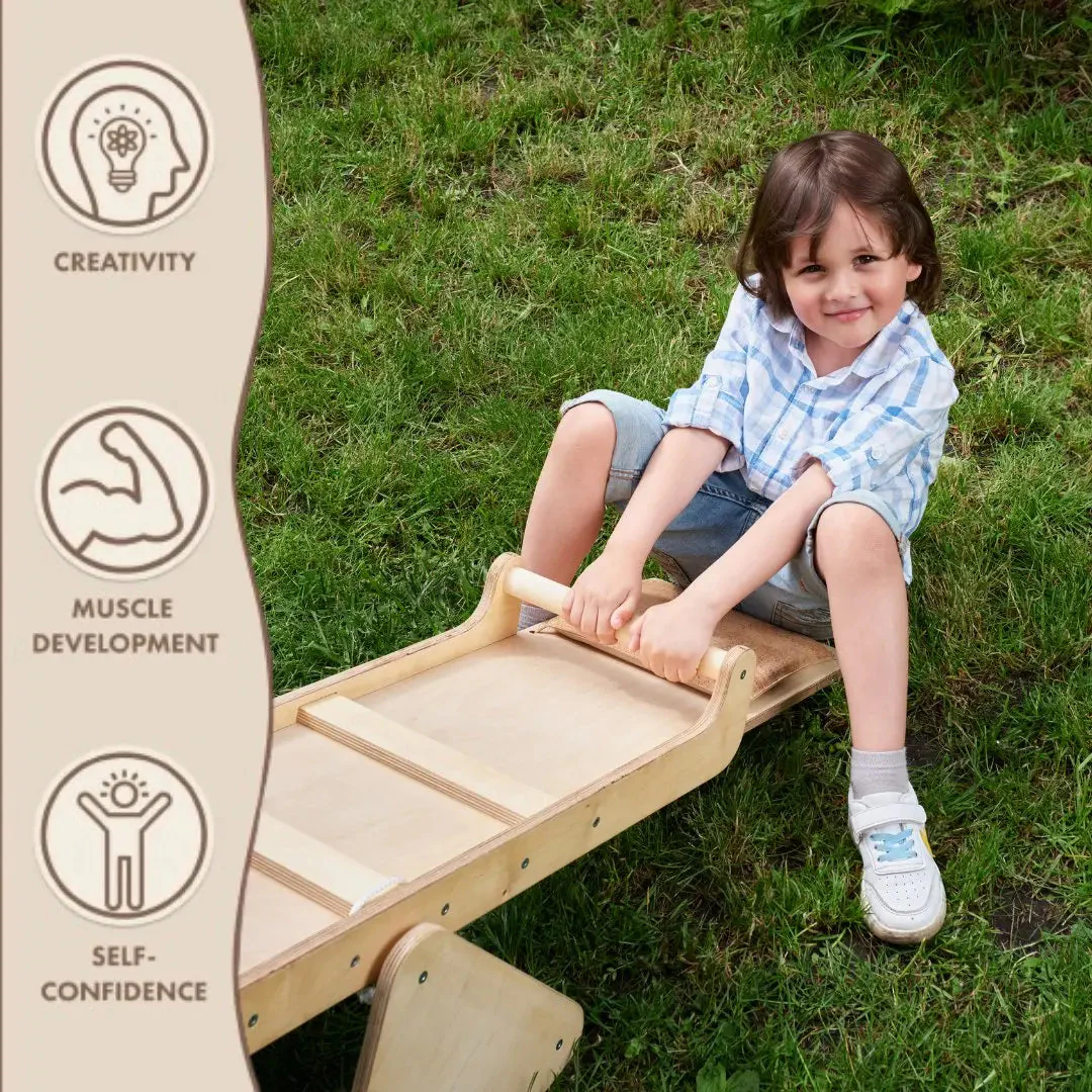Wooden Seesaw for Toddlers - Image 5
