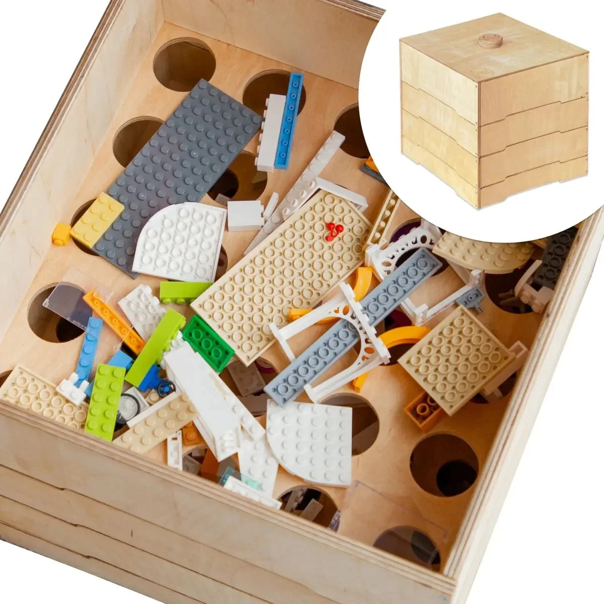 Wooden storage/sorter for constructor - Image 7
