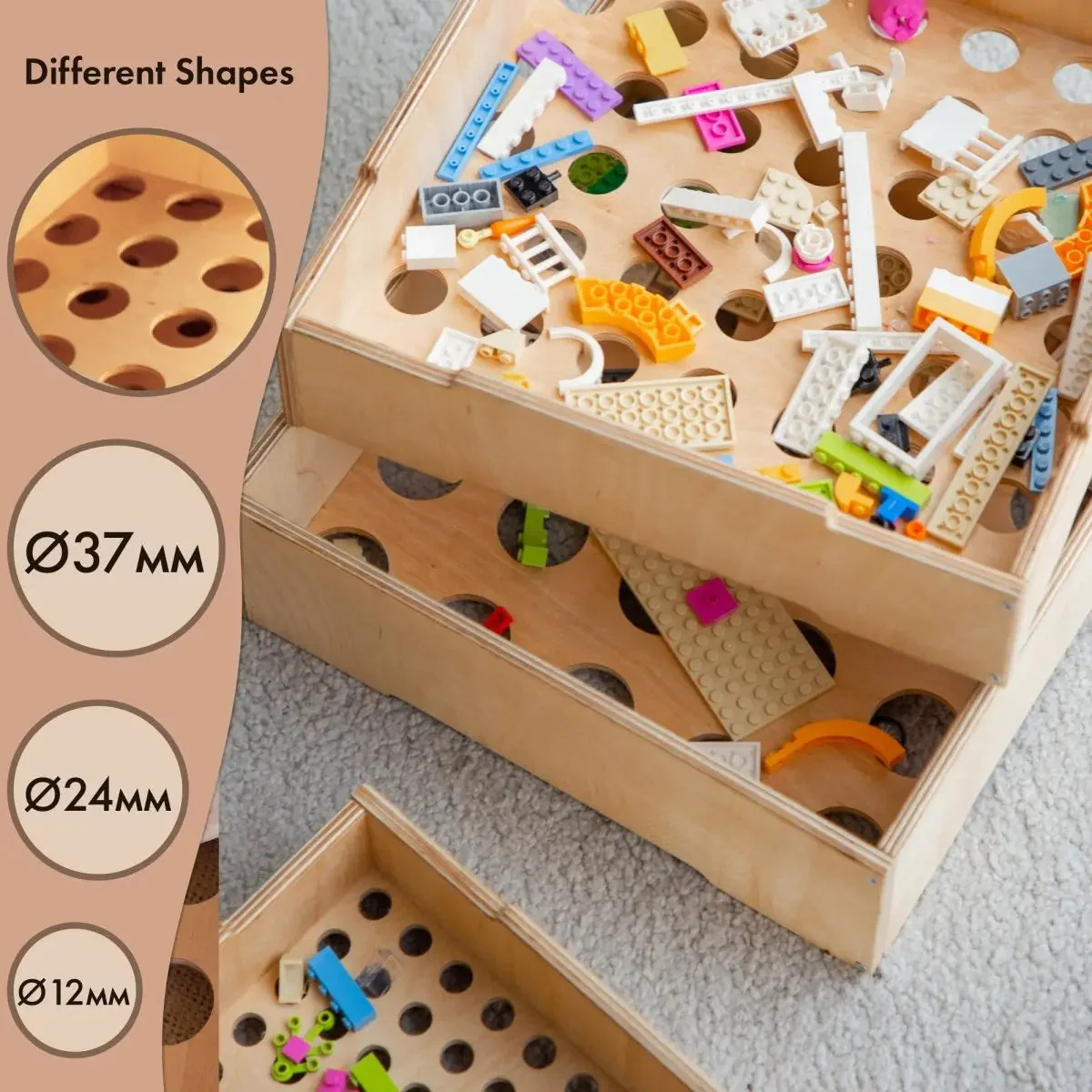 Wooden storage/sorter for constructor - Image 8
