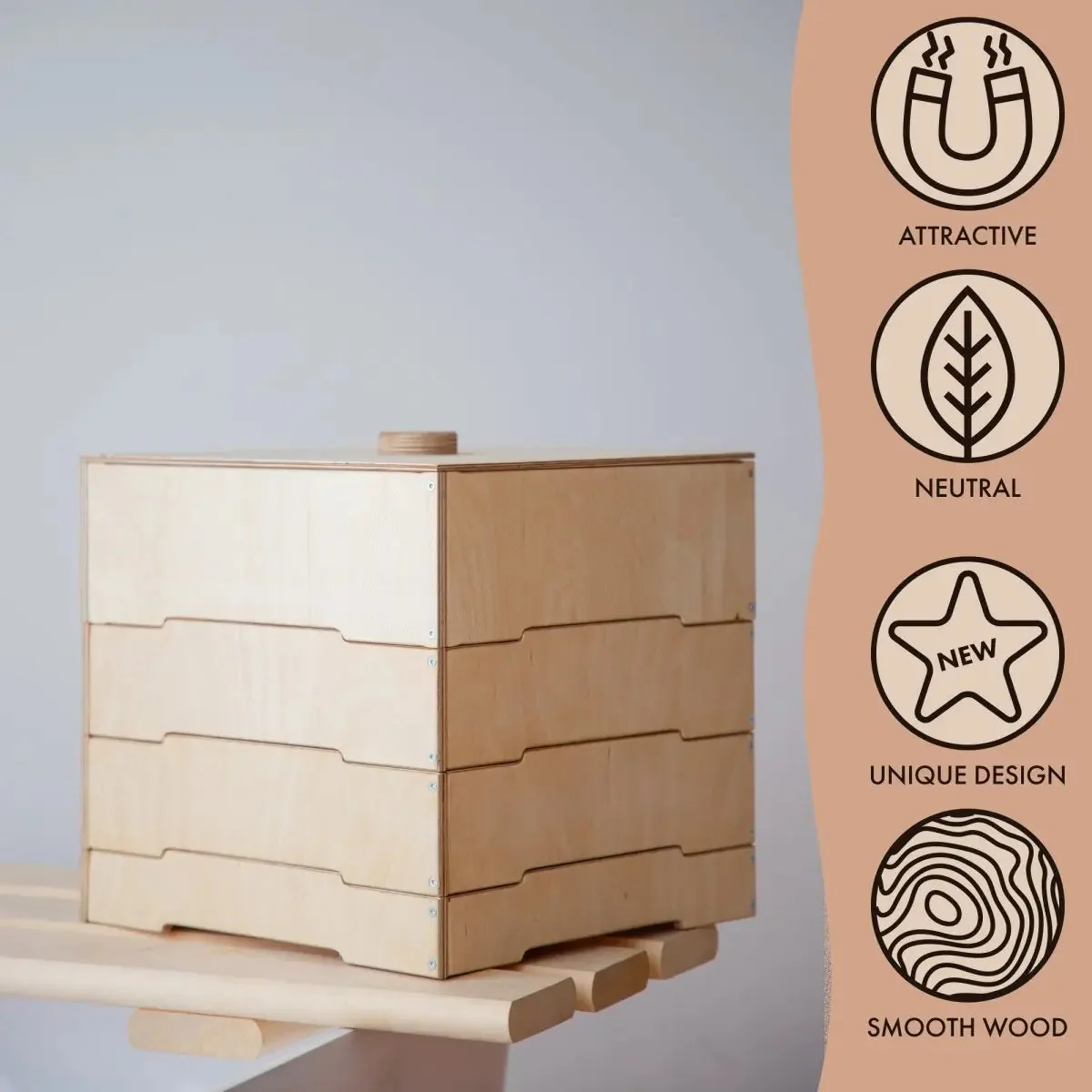 Wooden storage/sorter for constructor - Image 9