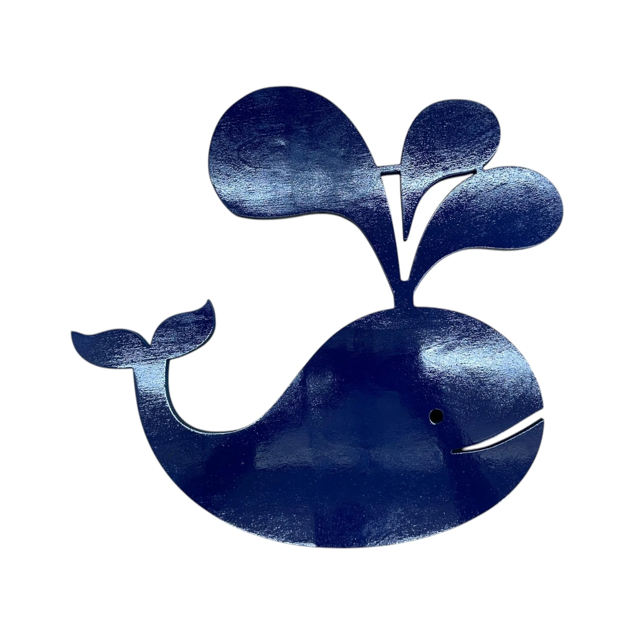 Wooden Whale Wall Decor with LED Backlighting and Remote Control - Image 2