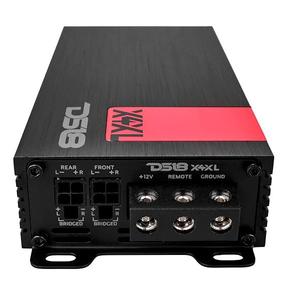 X 4-Channel Ultra Compact Class D Amplifier 4 x 120 Watts Rms @ 4-ohm - Image 2