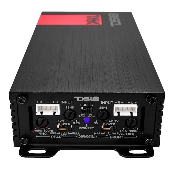 X 4-Channel Ultra Compact Class D Amplifier 4 x 120 Watts Rms @ 4-ohm - Image 3