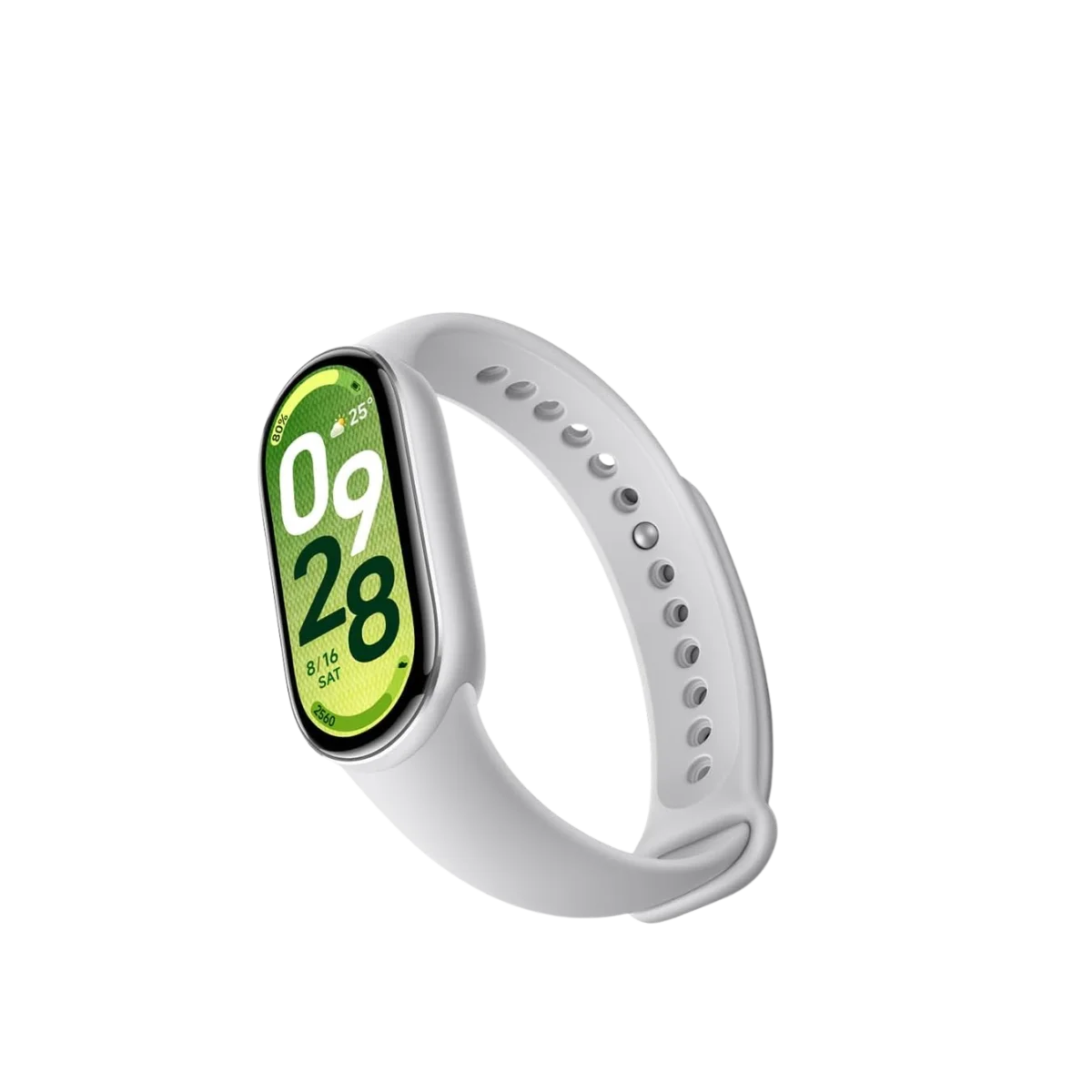 Xiaomi Mi Smart Band 10 Global | 1.72" AMOLED, 21-Day Battery (Glacier Silver) - Image 2