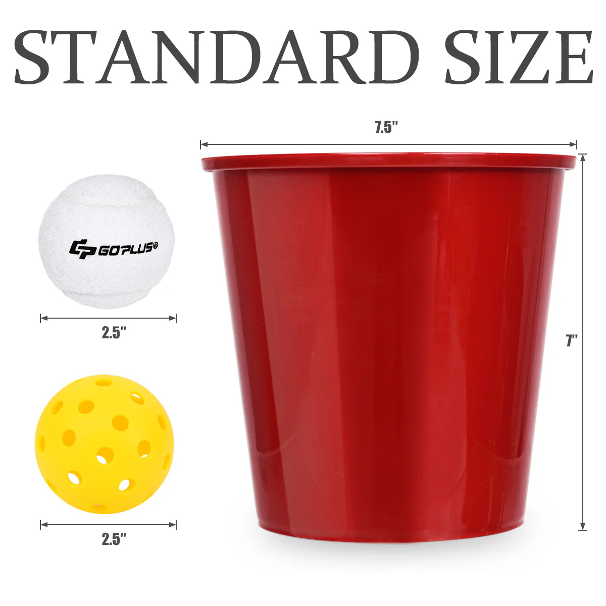 Yard Pong Giant Pong Game Set with Carry Bag - Image 4