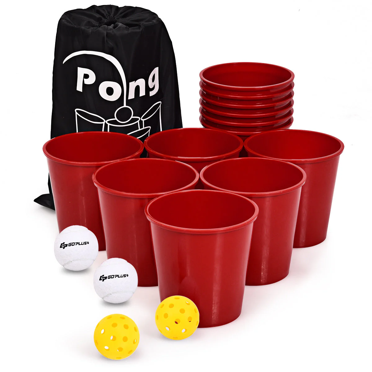 Yard Pong Giant Pong Game Set with Carry Bag - Image 8