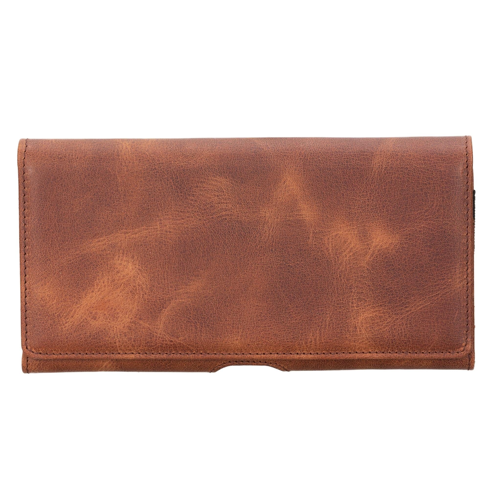 Yonkers Security Belt-Mounted Leather Phone Holster - Image 3
