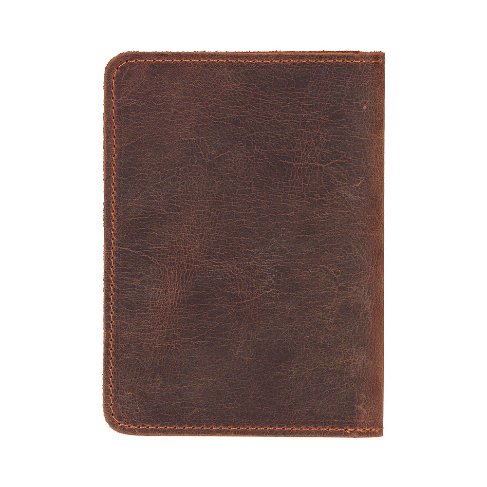 Yuma Genuine Leather Passport Wallet - Handmade Travel Document Holder - Image 6