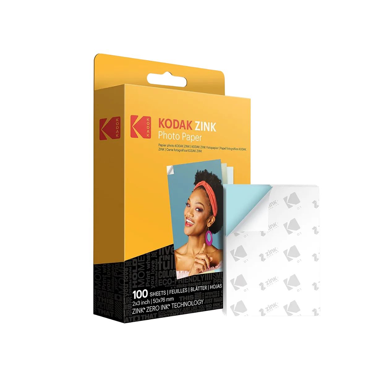 Zink KODAK 2x3 Premium Photo Paper (100 Sheets) Compatible with KODAK PRINTOMATIC - Image 2
