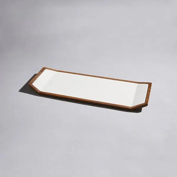 Zogan Tray - Fusion of Porcelain and Walnut - Image 3