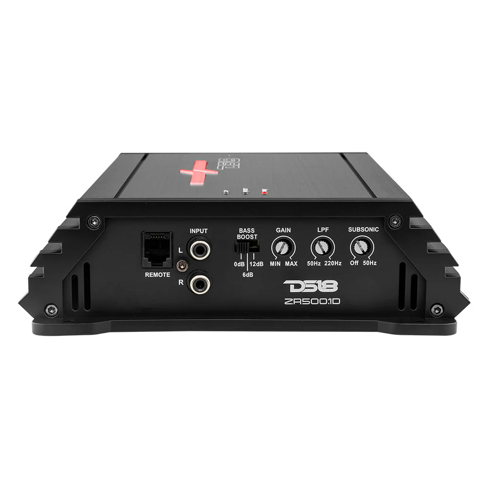 ZR 1-Channel Class D Amplifier 500 Watts Rms @ 1-Ohm - Image 3