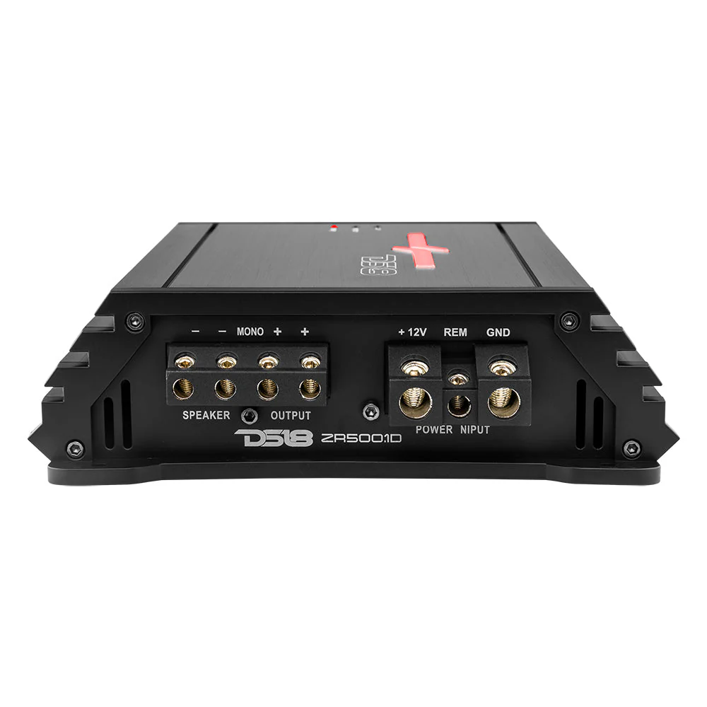 ZR 1-Channel Class D Amplifier 500 Watts Rms @ 1-Ohm - Image 4